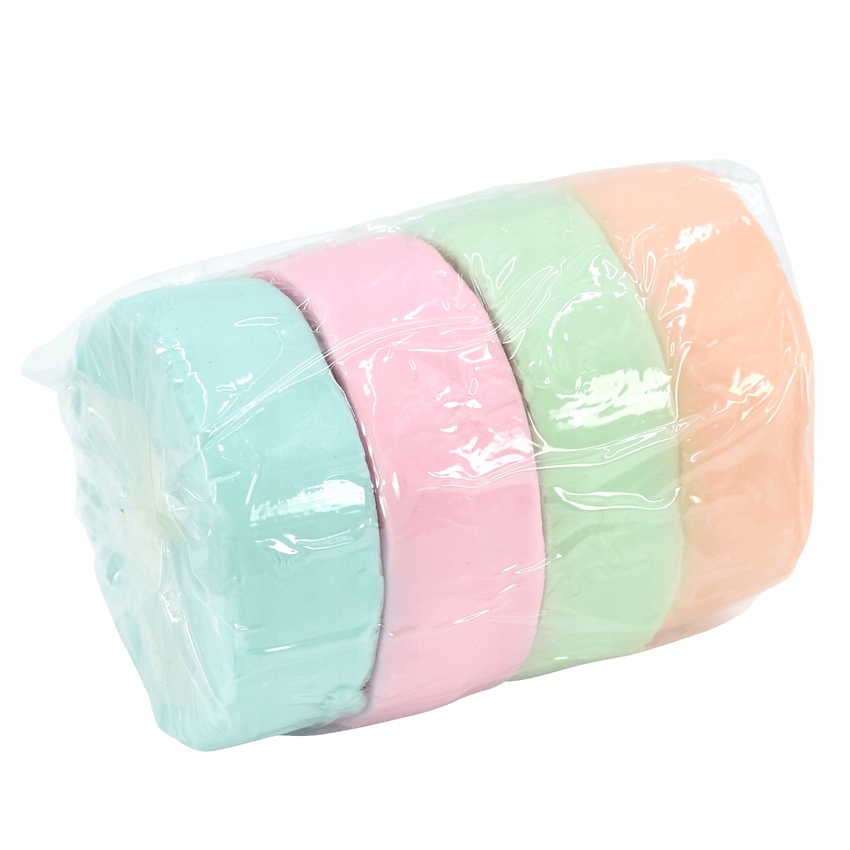 Mydło dla dzieci, ciastolina do kąpieli BAYABELLE 4 kolory (4x50g) Waga produktu z opakowaniem jednostkowym 210 kg