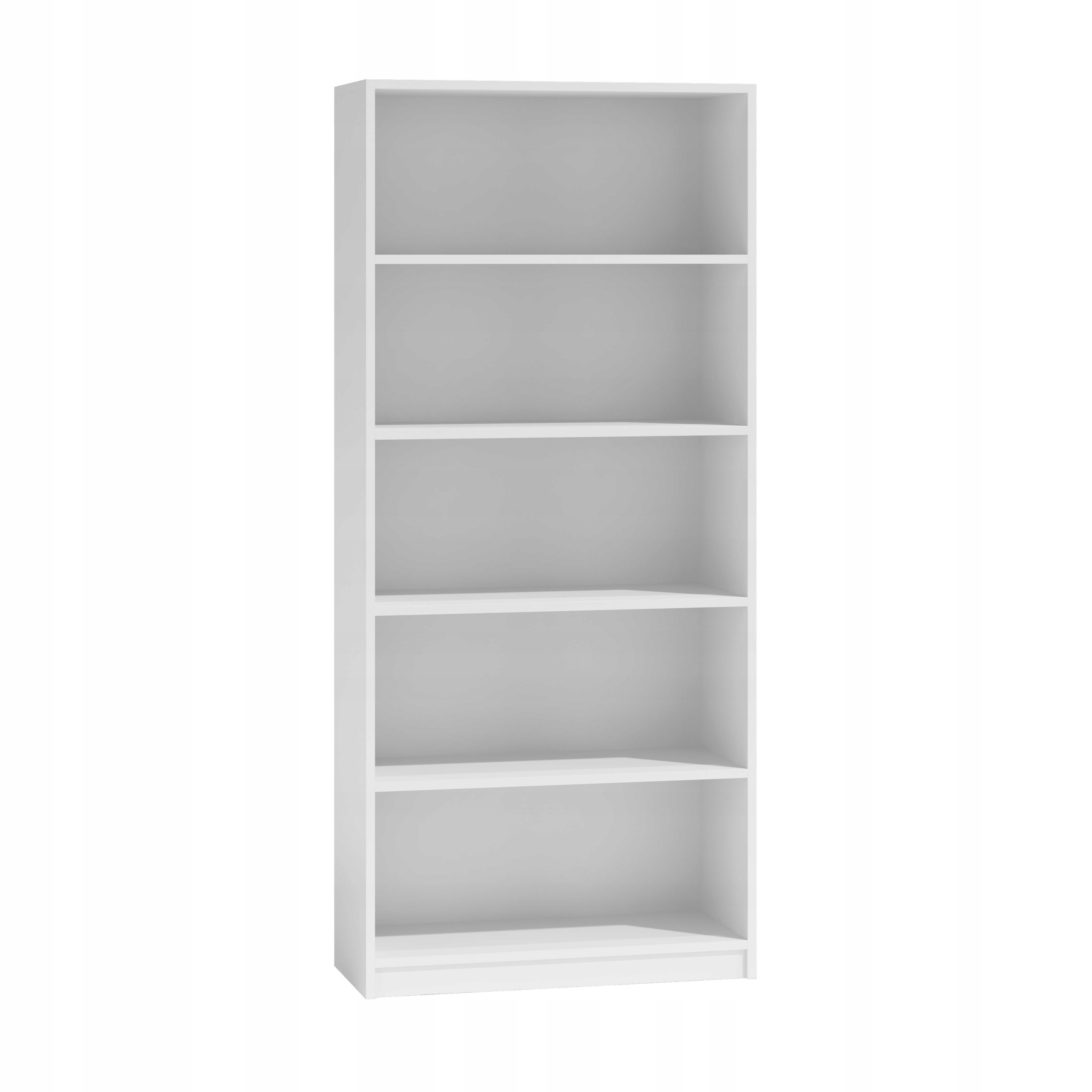 Стеллаж Билли белый 40x28x106