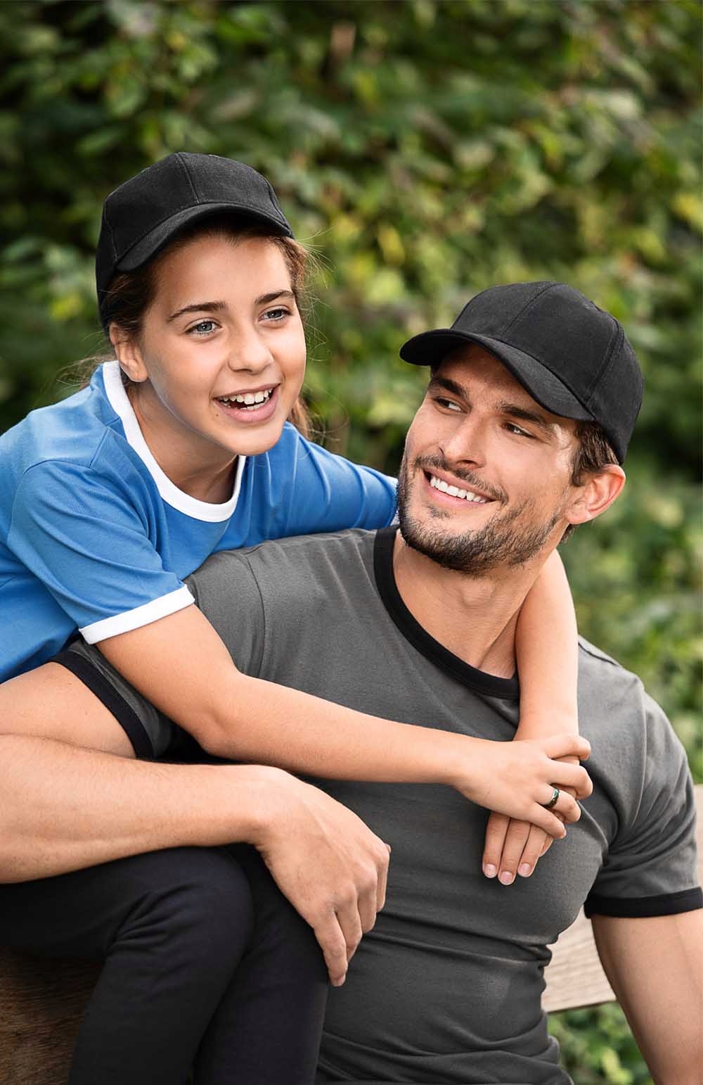 Czapka z daszkiem 305 5P MALFINI limonka Wzór dominujący bez wzoru