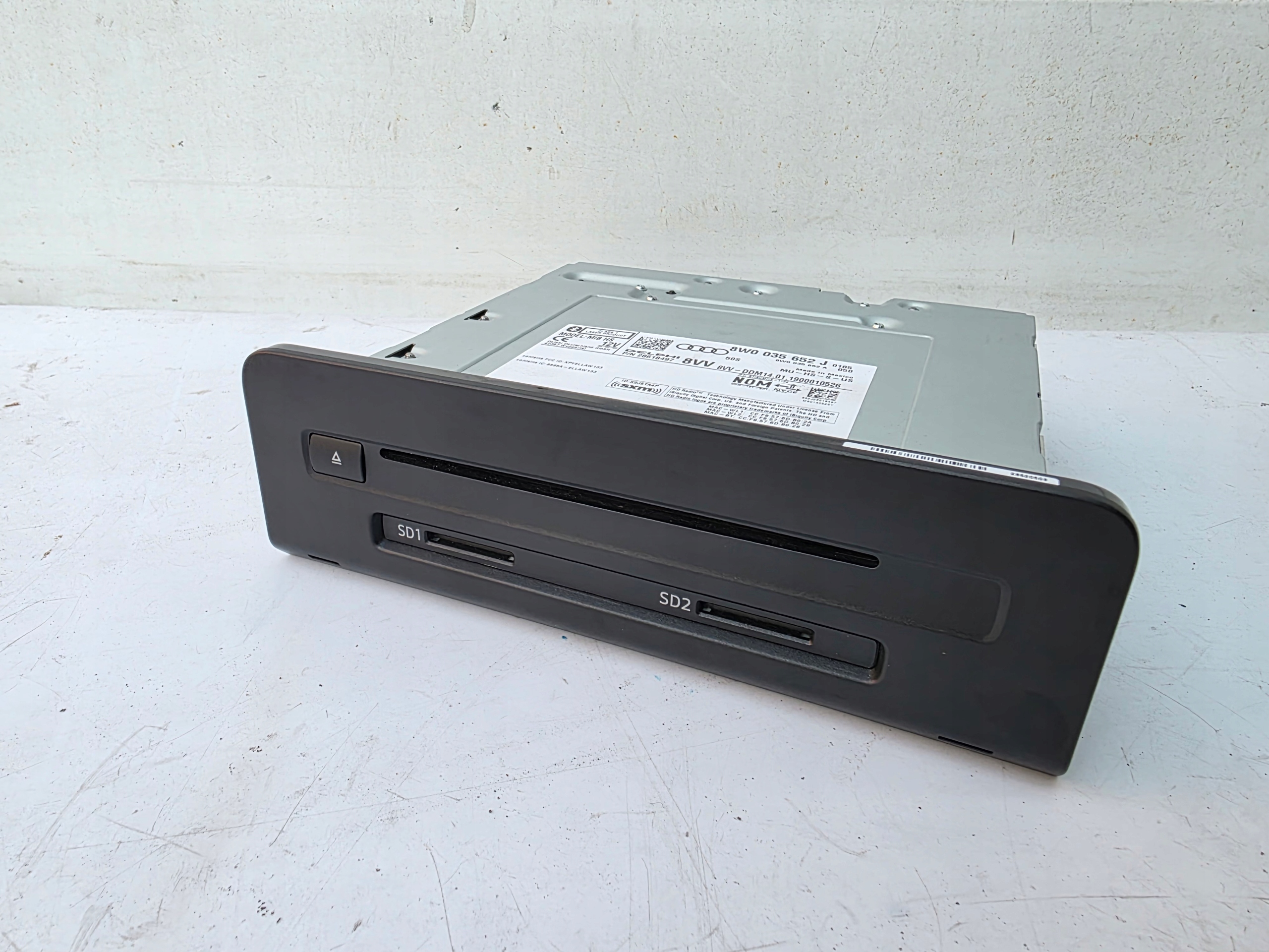 RADIO navigation card reader SD MMI AUDI A4 B9 8W AMI Q5 80A FY