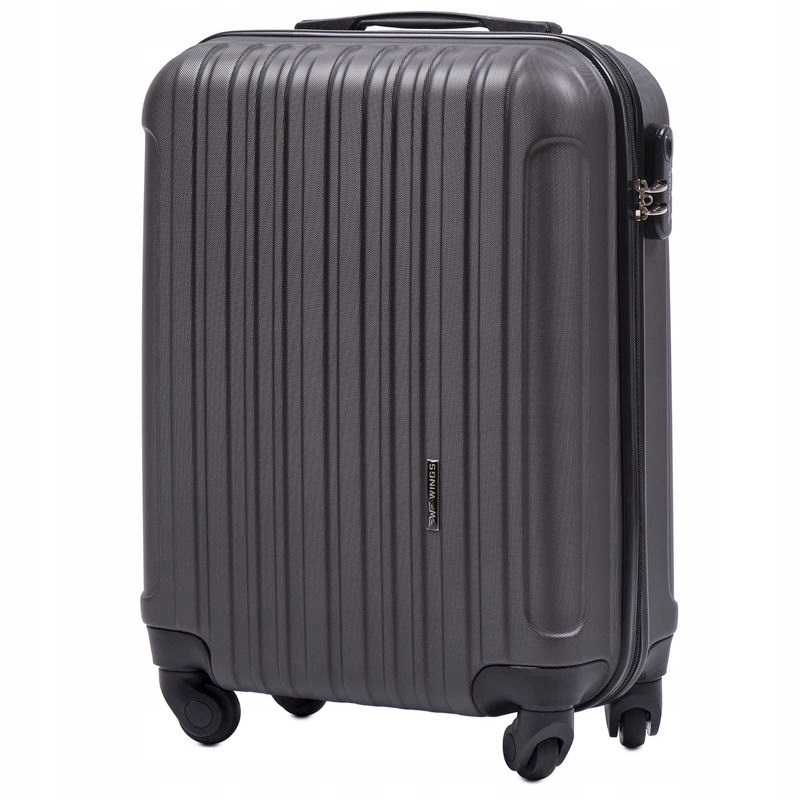 Walizka Wings Kabinowa Abs 20" 2011 Flamingo 38L Dark Grey