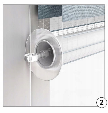 Roleta Dzień Noc na wymiar z napinaczem 85x150 cm Kod producenta 1000000