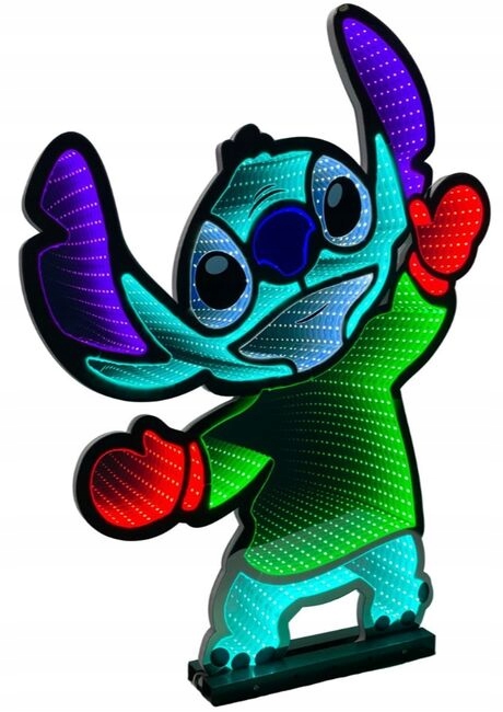 Disney Led nekonečné svetlo 60 cm Stitc