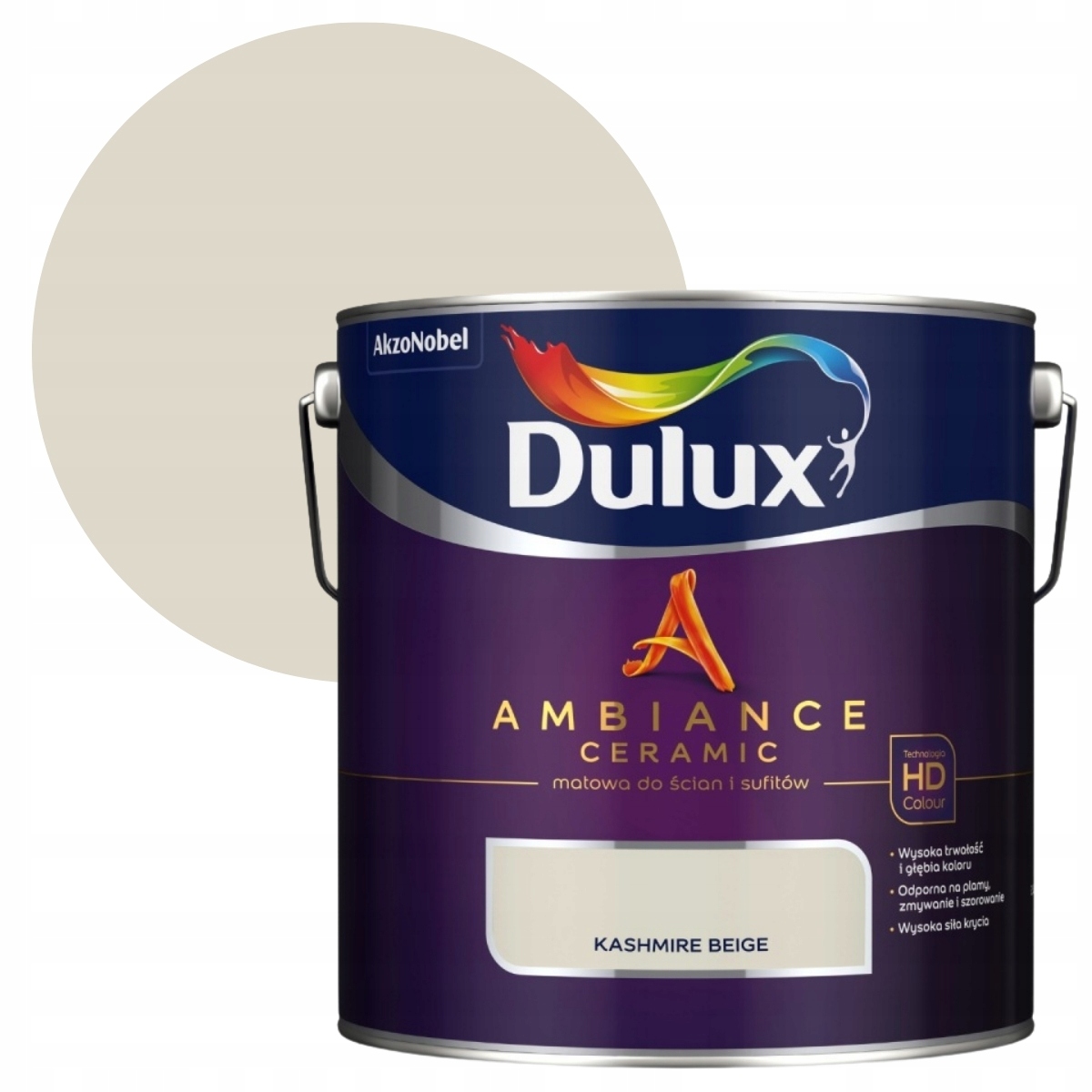 Dulux Ambiance Farba Ceramiczna 2,5L Kashmire Beige
