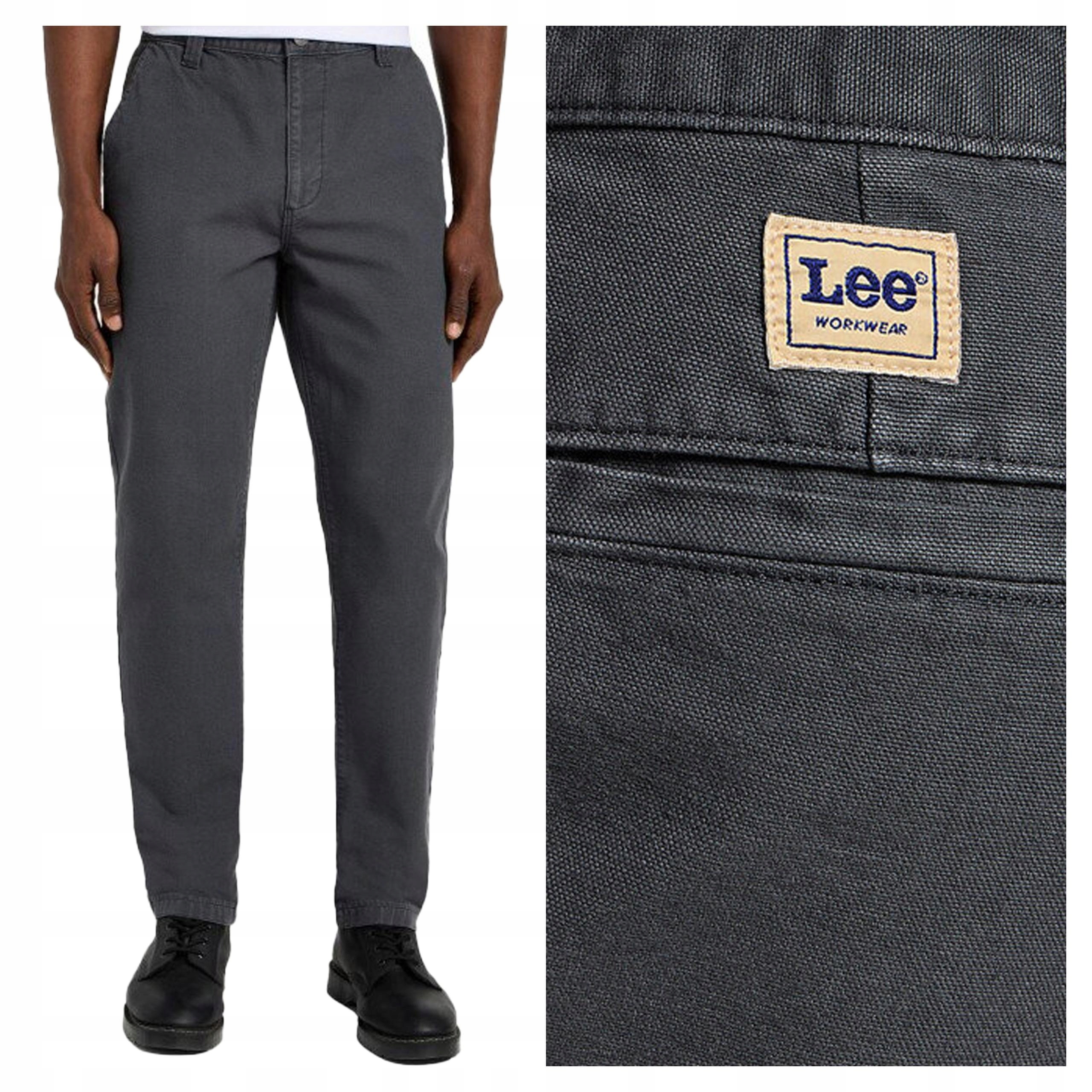 Pánské látkové kalhoty Lee Relaxed Workwear Chino 32/34