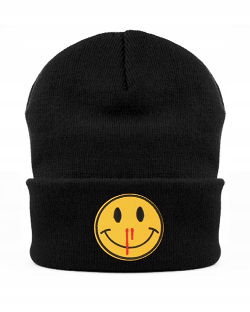 czapka beanie NOSEBLEED czarna alternative soft grunge goth core gore scene