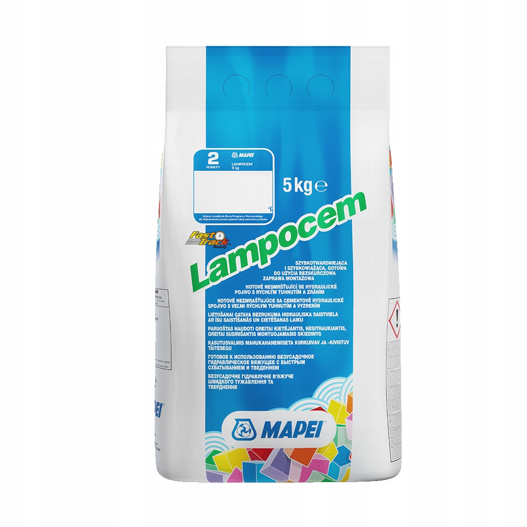 

Mapei Lampocem szybkowiążąca zaprawa montażowa 5kg