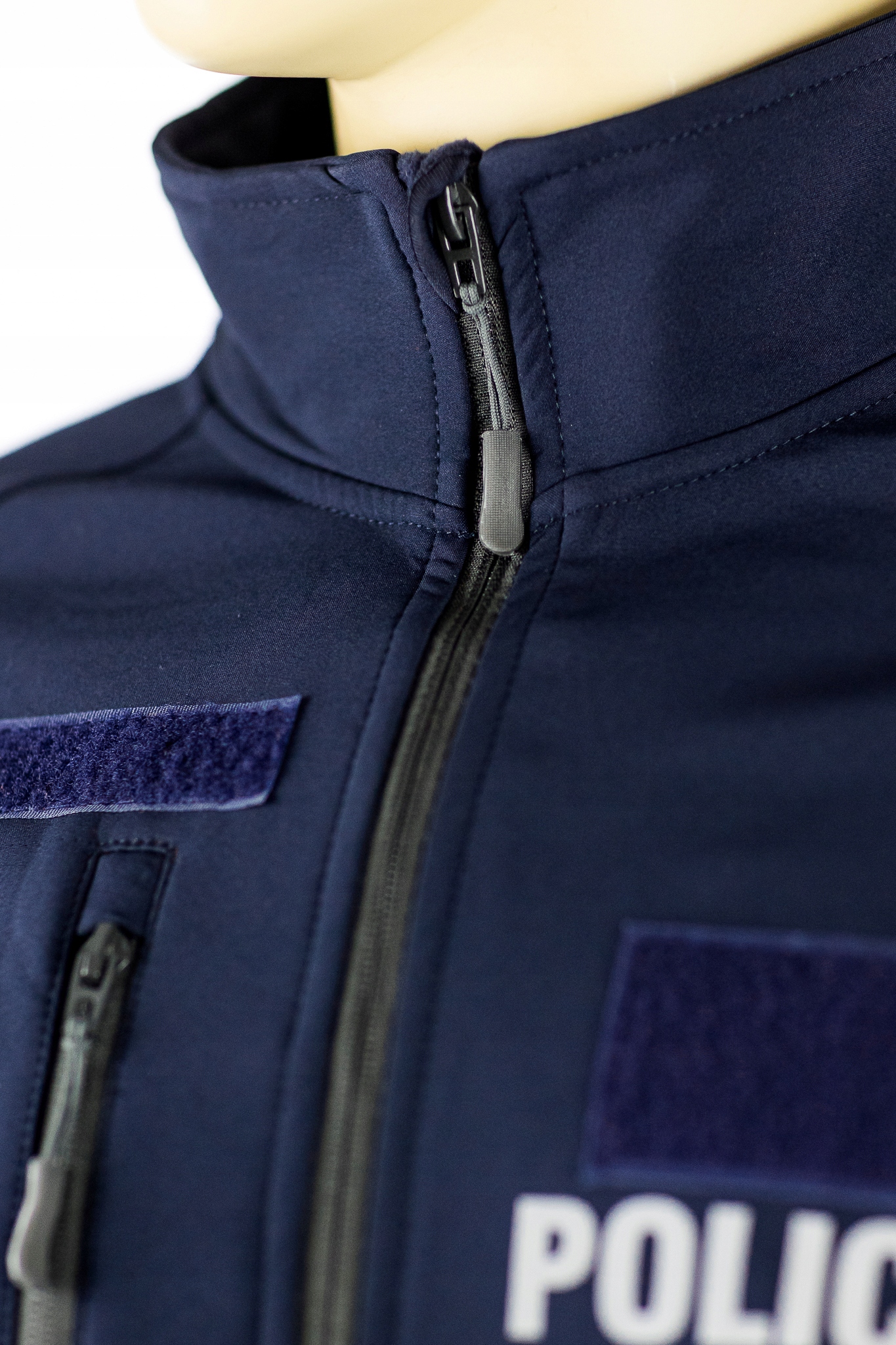 Kurtka softshell granatowa policyjna POLICJA Rozmiar M