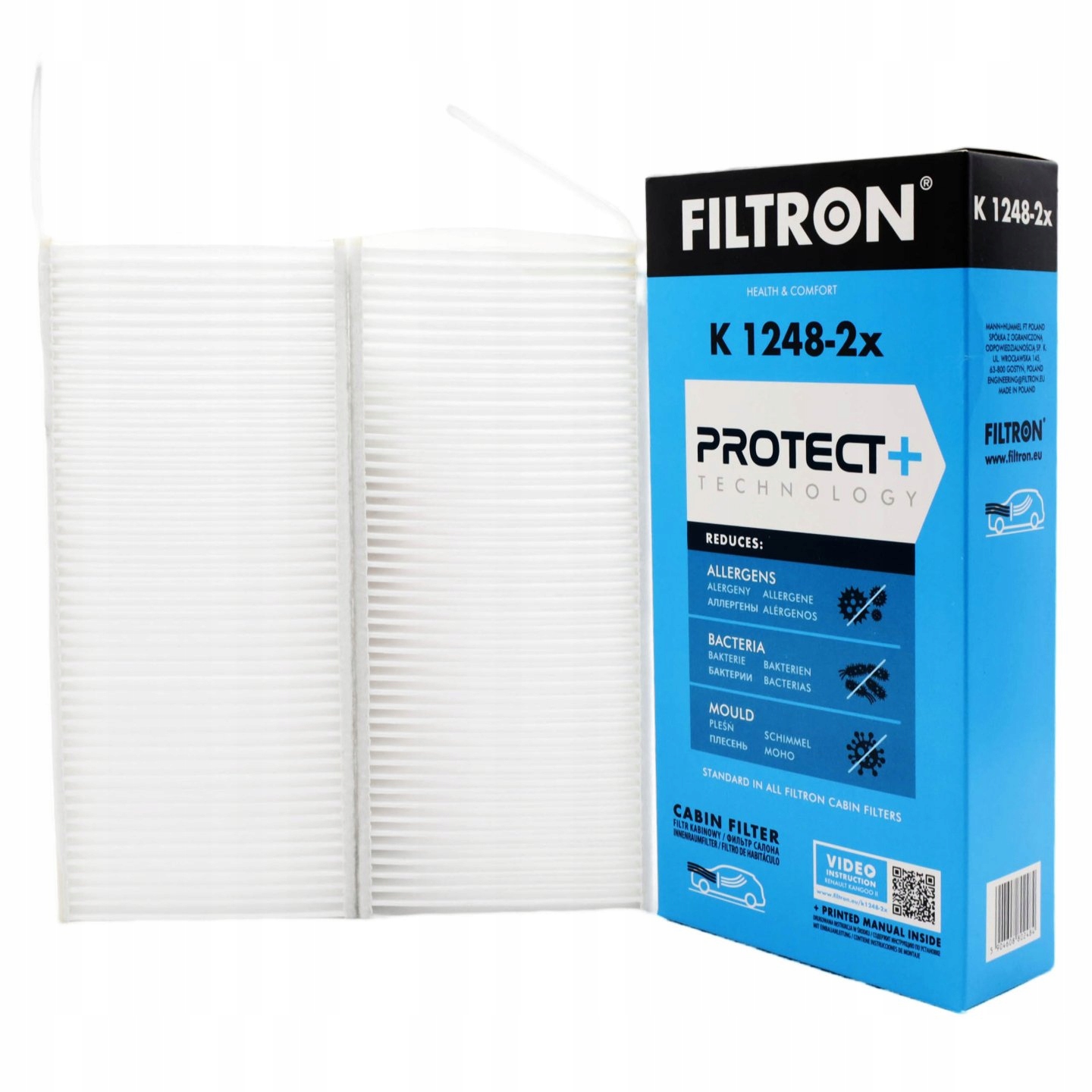 

Filtr Kabinowy Filtron K1248-2X
