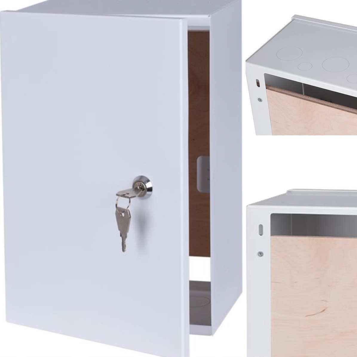 

Skrzynka obudowa szafka TPR-2 Metalowa 20x30x12cm