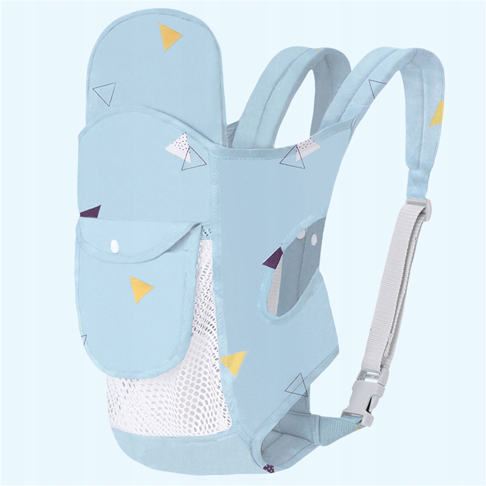 Baby Carrier Thickened Straps Front Back Carrying Balanced Force Avoid Musc Materiał dominujący akryl
