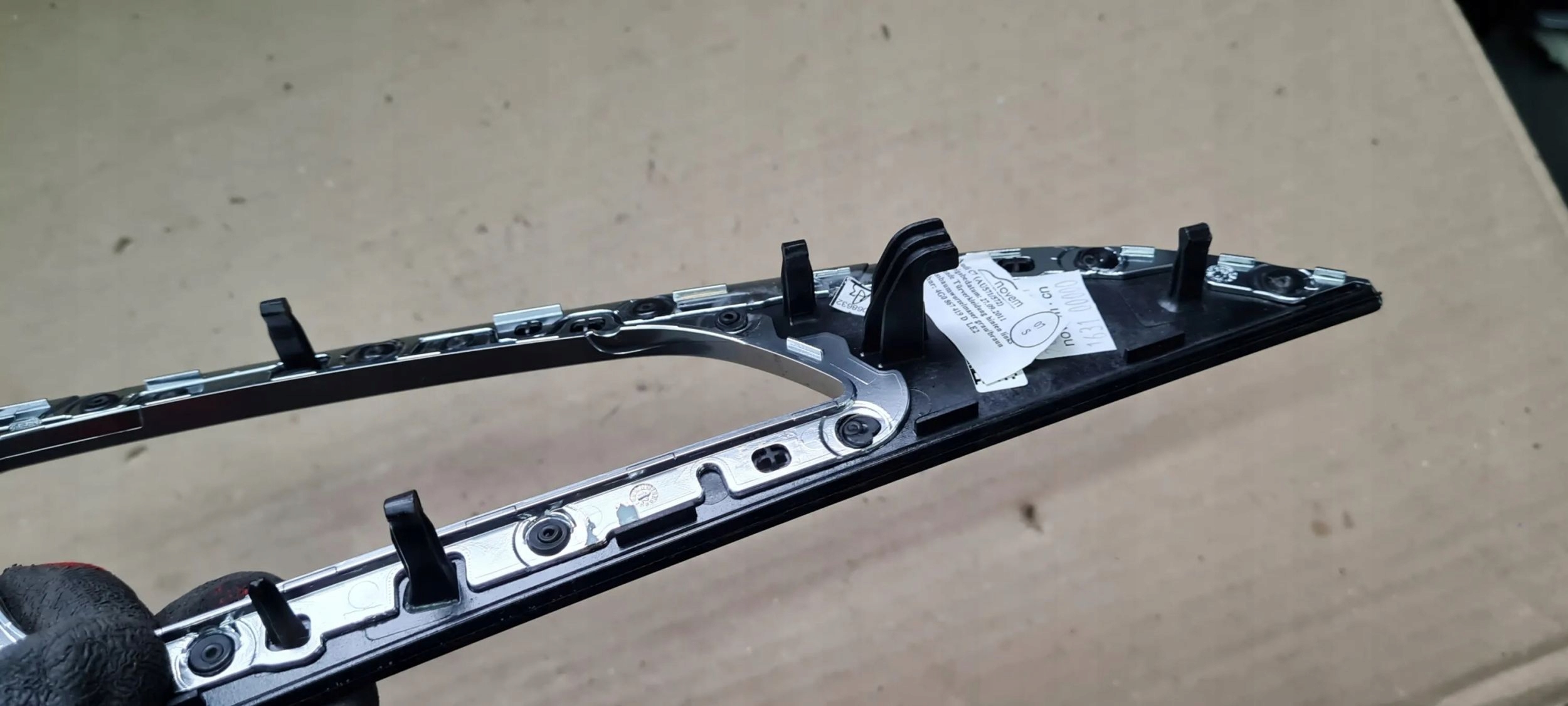 A6 C7 4G DEKOR door cover left left rear part 4G0867419D LE2