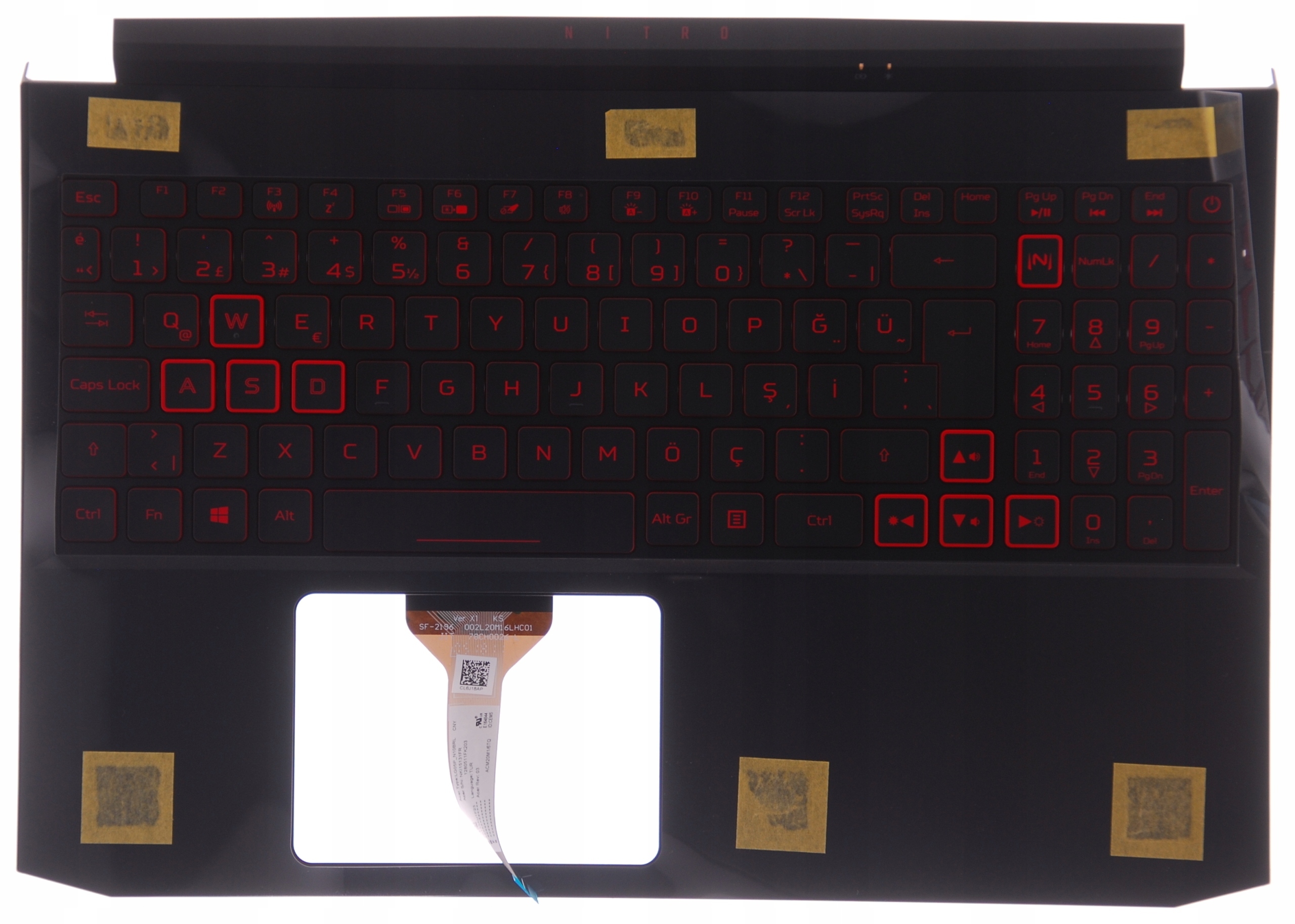 Palmrest s klávesnicí Acer Aspire Nitro AN515-55 Tr A+