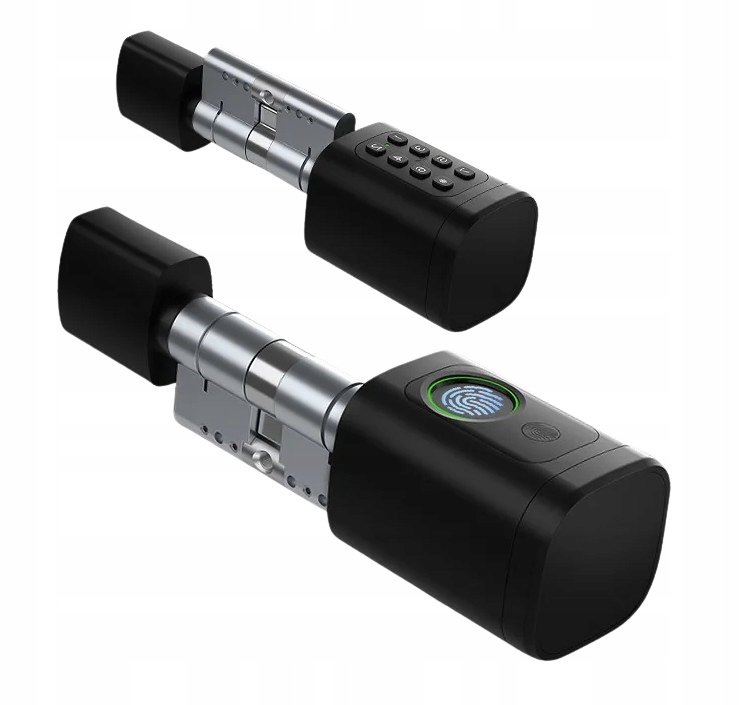 Zámek na dveře smart Tuya Ble 30/30 vzdálenost 60-90 mm Nfc otisk prstu