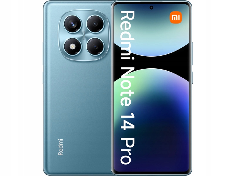 Xiaomi Redmi Note 14 Pro 8 Gb 256 Gb 4G (lte) niebieski Ocean Blue