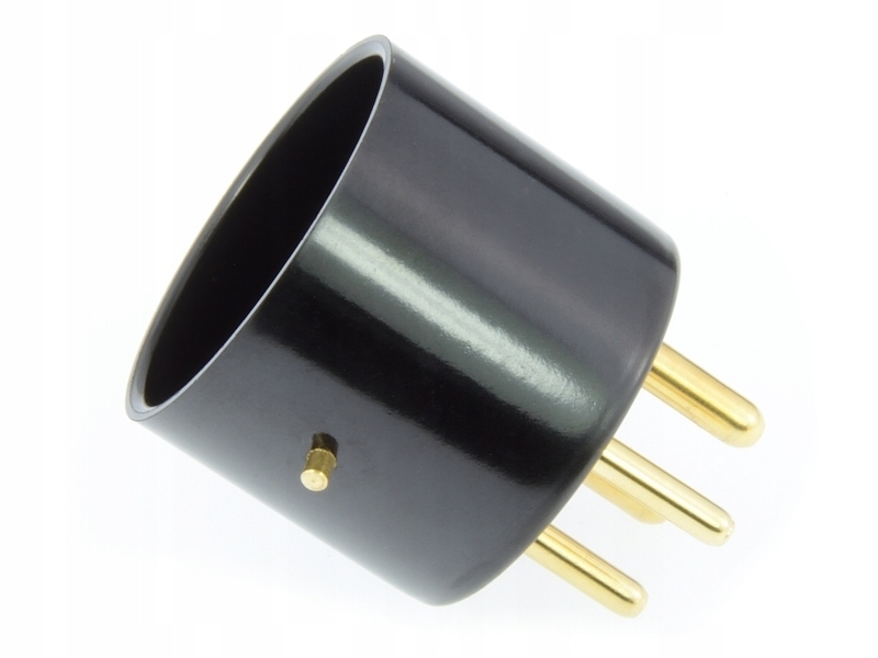 

Cokół 4 Pin 300B U4A 2A3 Bakelitowy Złocone Piny