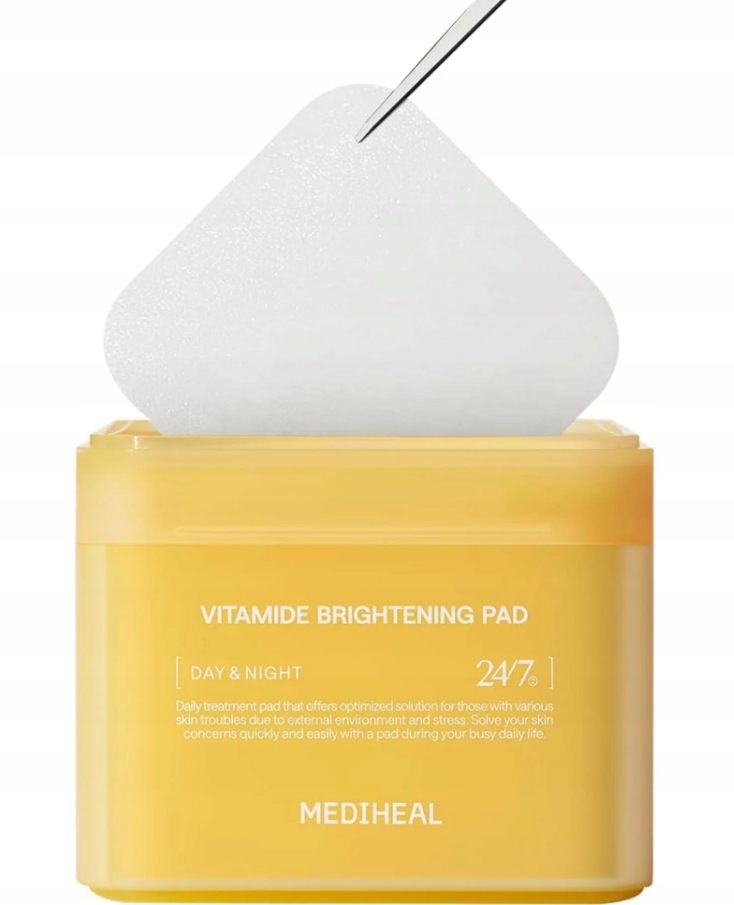 Mediheal Vitamide Brightening Pad Rozjasňující Vločky Proti Pigmentovým Skvrnám