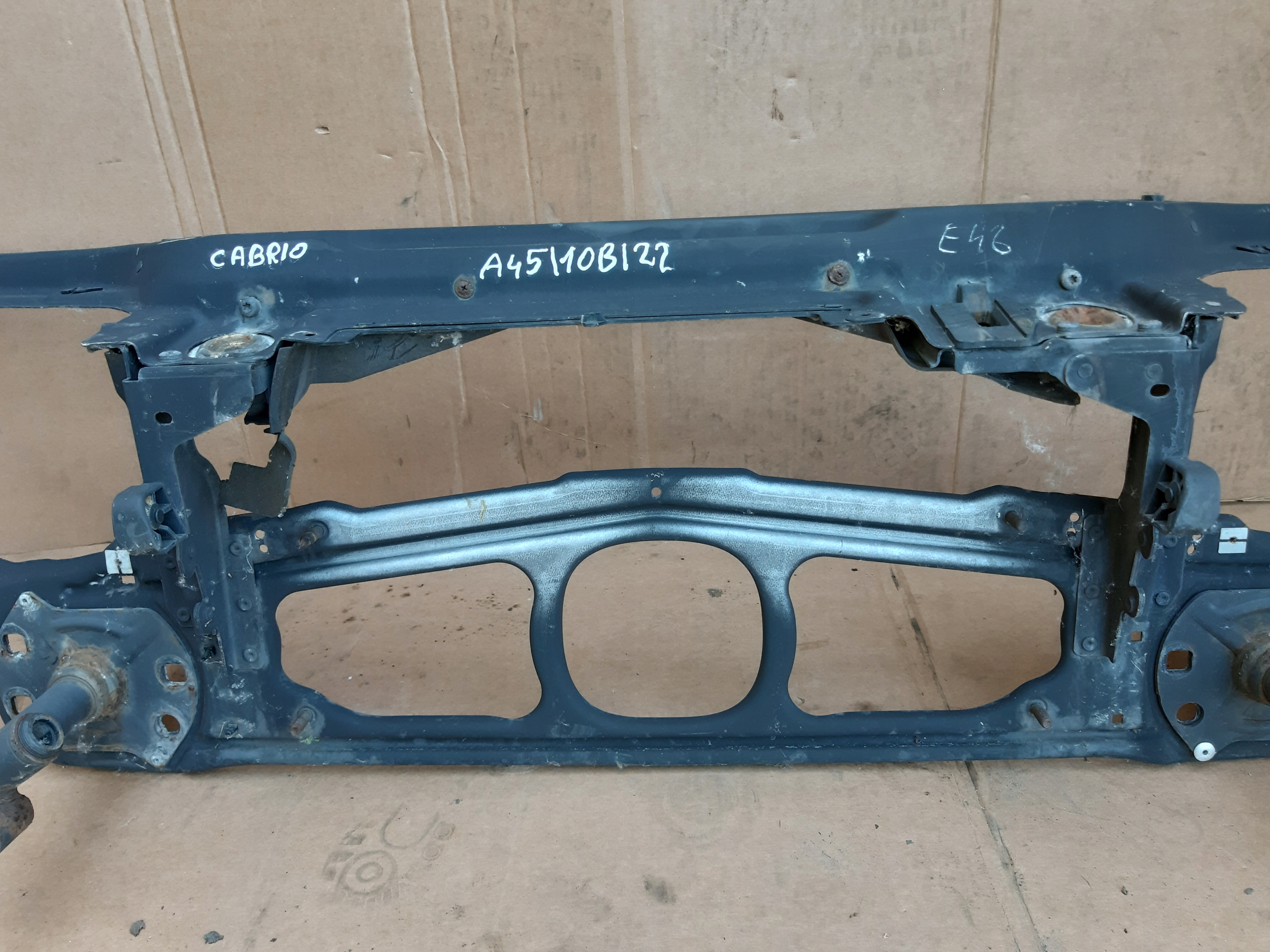 support panel for radiators pillar iron BMW E46 CABRIO
