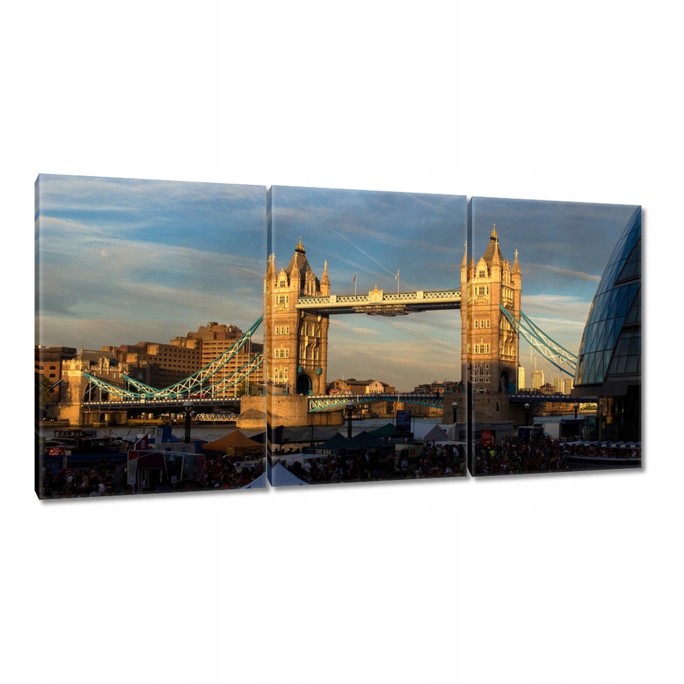 

Obrazy 120x60 Zachód Uk Gb Tower Bridge