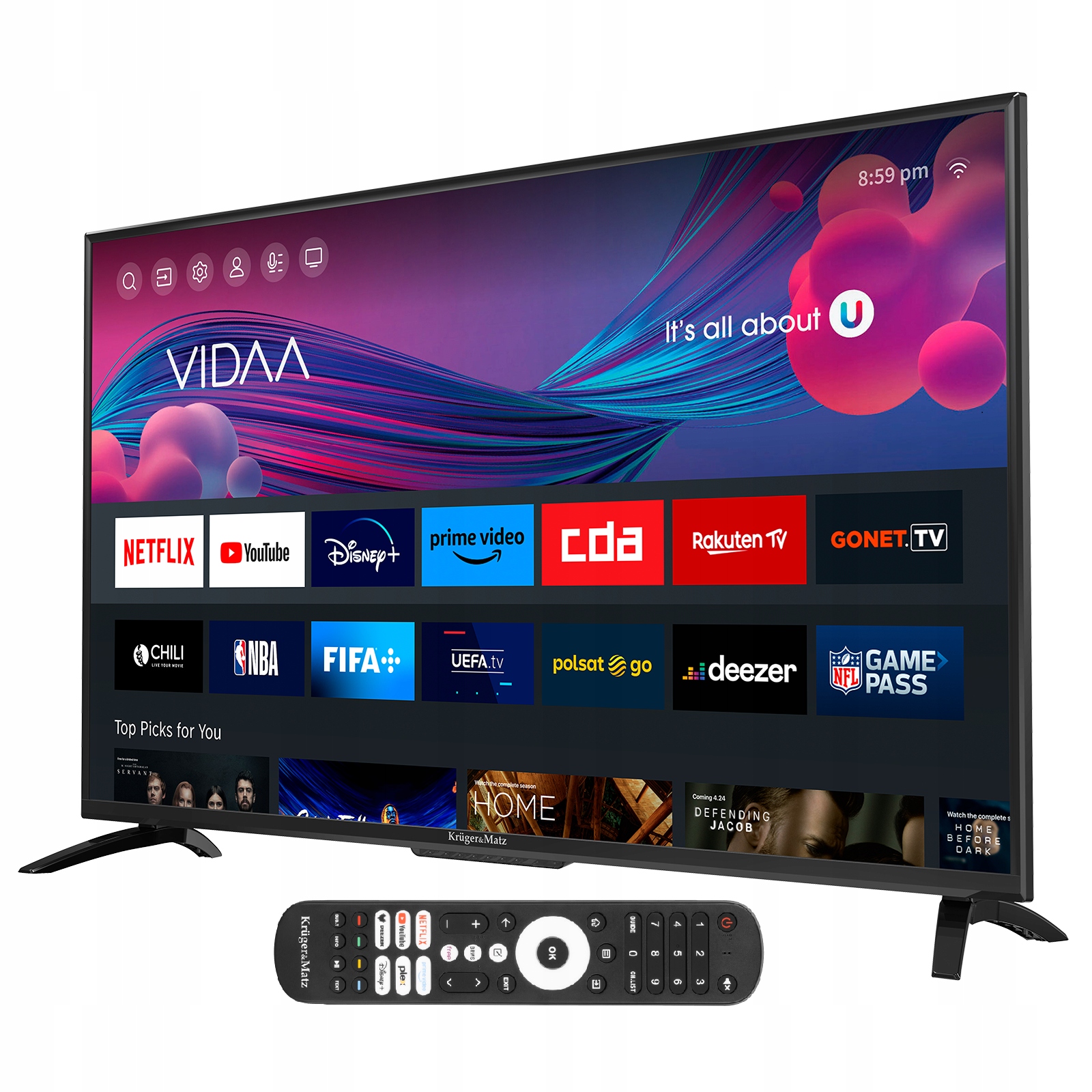 Telewizor LED Kruger&Matz KM0243FHD-V2 43