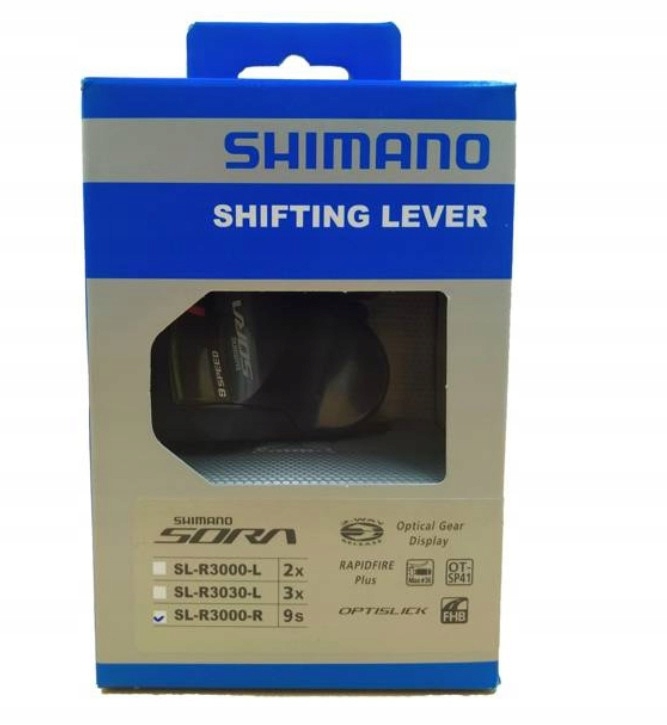 Shimano Sora 9s Flat Bar SL-R3000 manetka tył prawa flat bat płaska kiera m