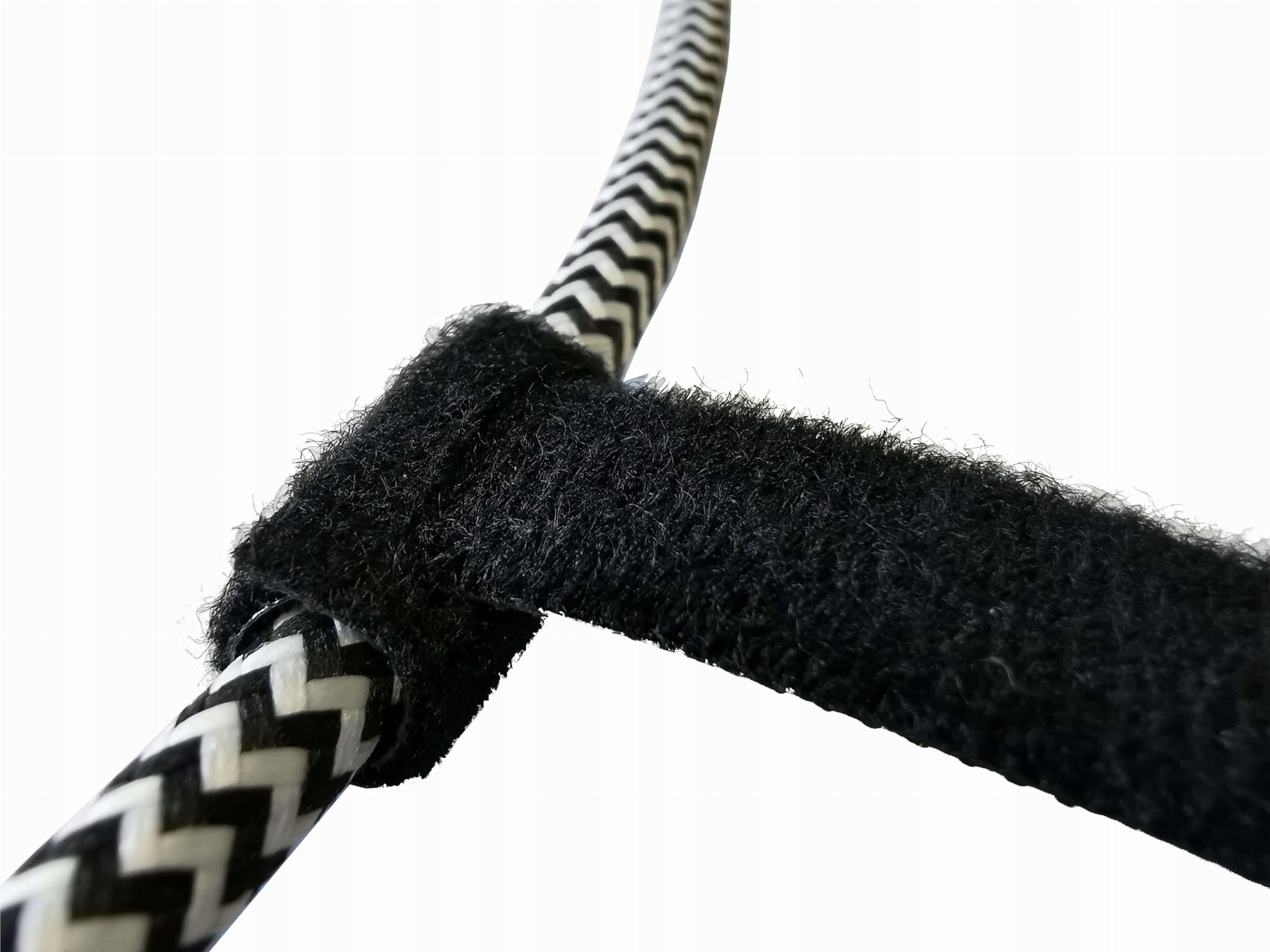 Organizer kabli RZEP opaski kablowe 200mm czarne Marka Inna