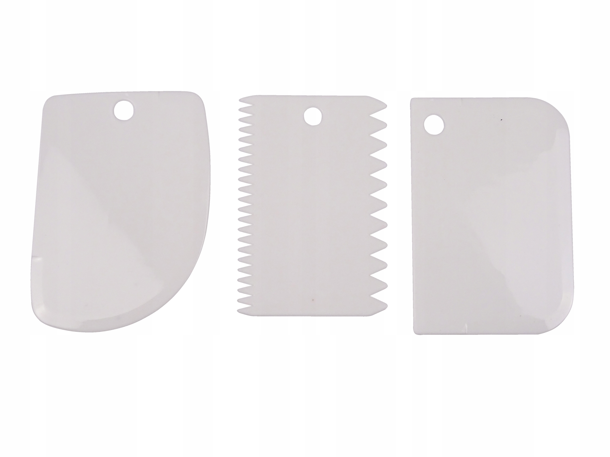 

Zestaw szpatułki do dekoracji ciasta tortu 3 szt