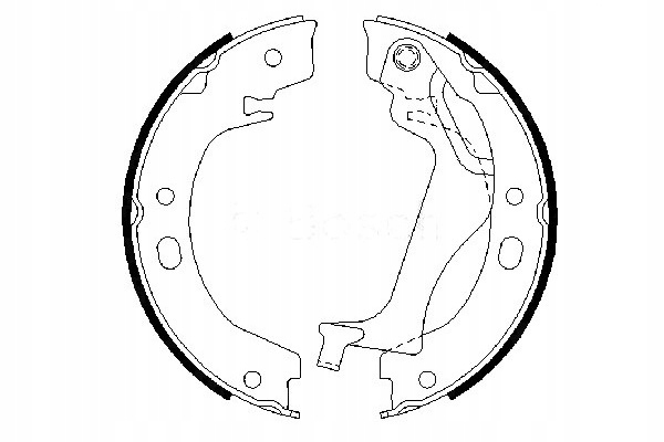 Sada Brzdové Čelisti Bosch Sada Toyota Corolla 1. Asistent řidiče #28