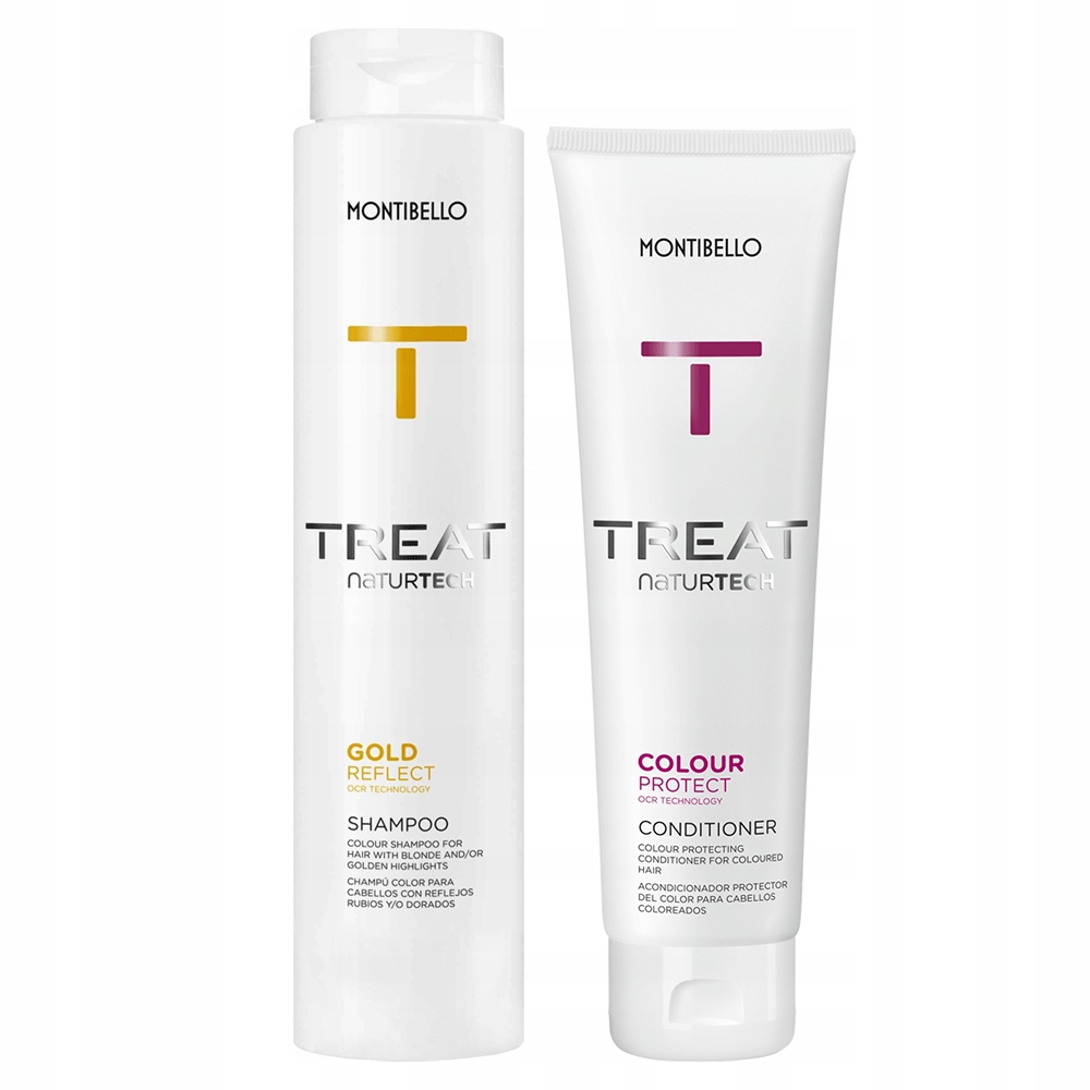 

Montibello Treat NaturTech Gold zestaw złote