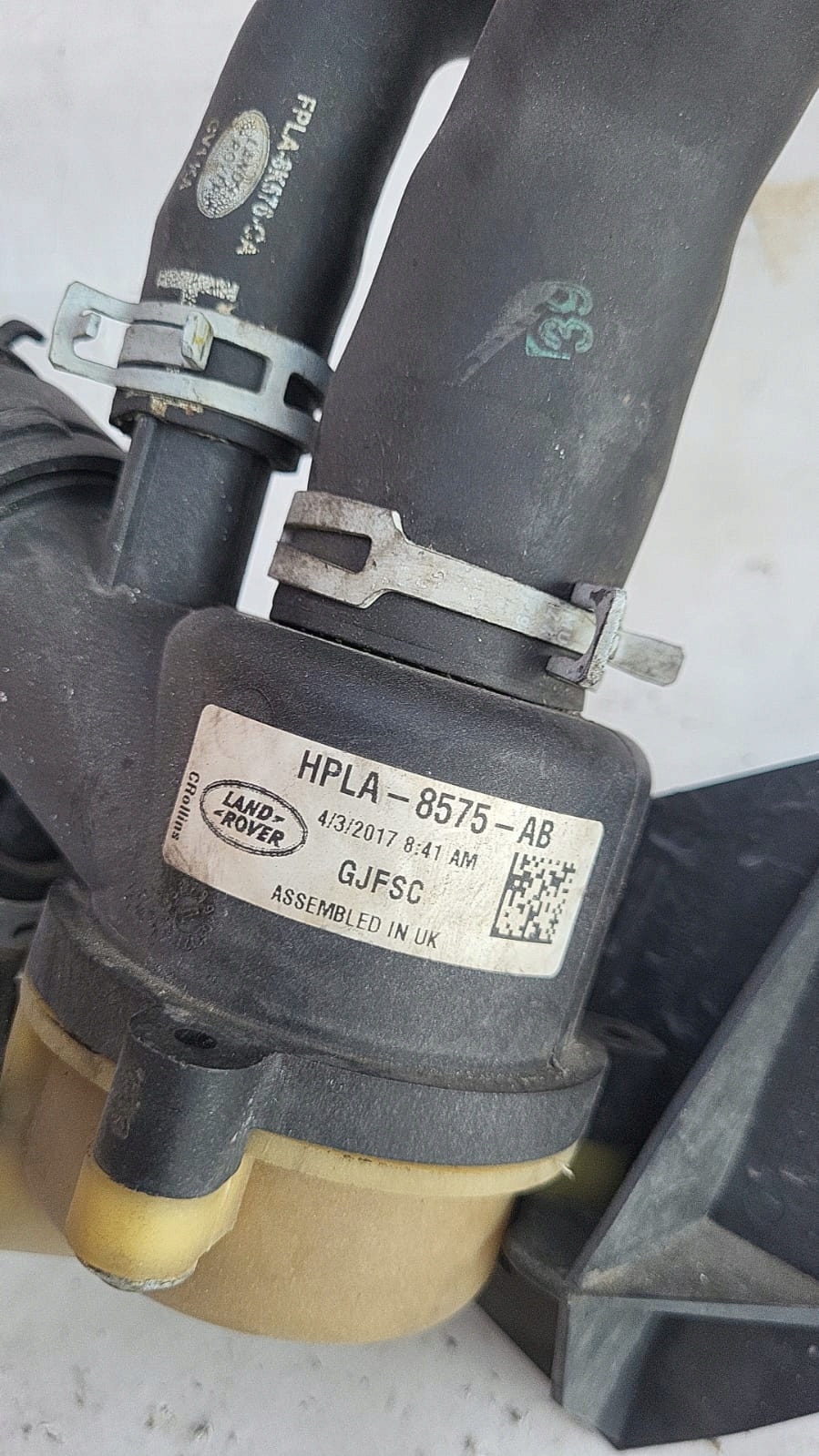RANGE ROVER SPORT II L494 supplementary water pump HPLA-8575-AB