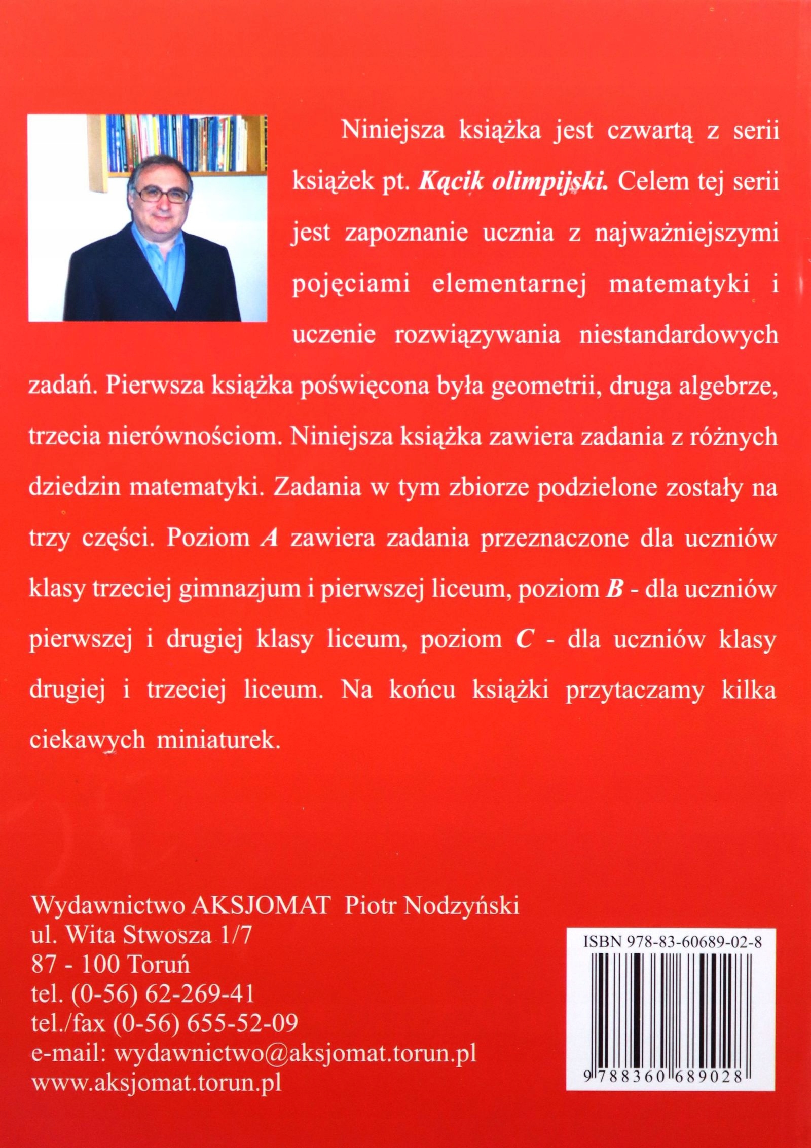 KĄCIK OLIMPIJSKI CZ. IV SAŁATKA MATEMATYCZNA [KSIĄŻKA] Stan opakowania oryginalne