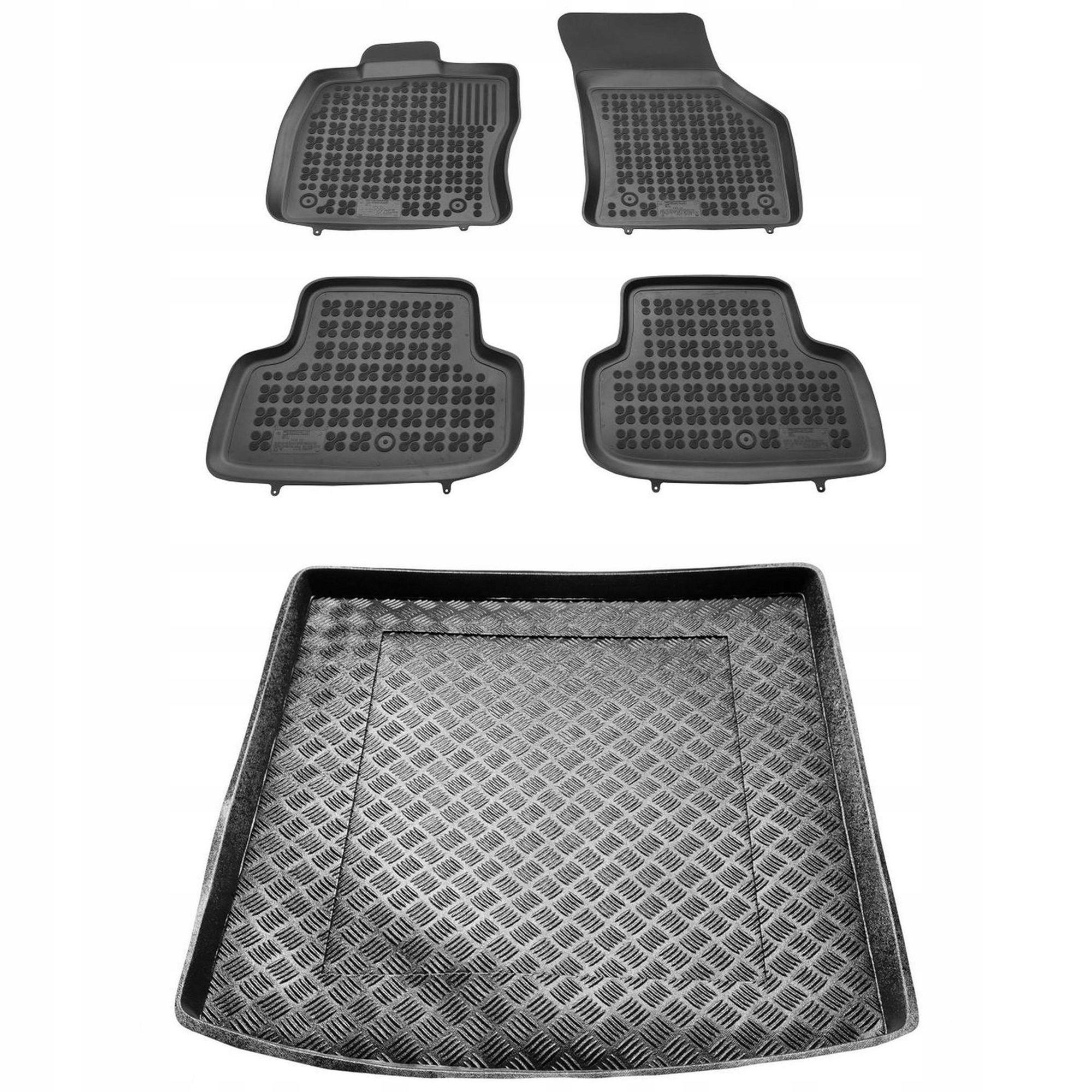 Sada kobercov a rohoží Volkswagen Golf VII 2012-2019 Kombi, horná podlaha