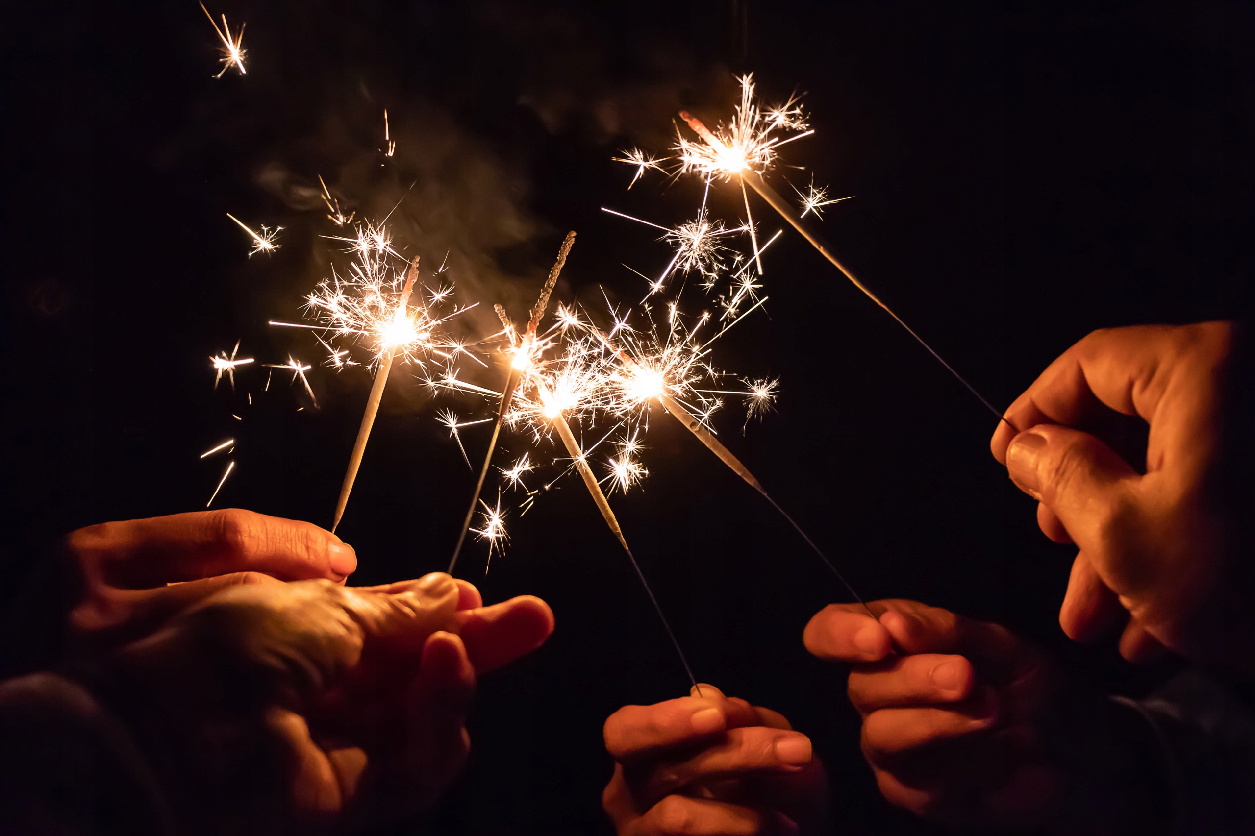 Cyfra "7" Zimne ognie TXF807 Urodziny Marka Triplex