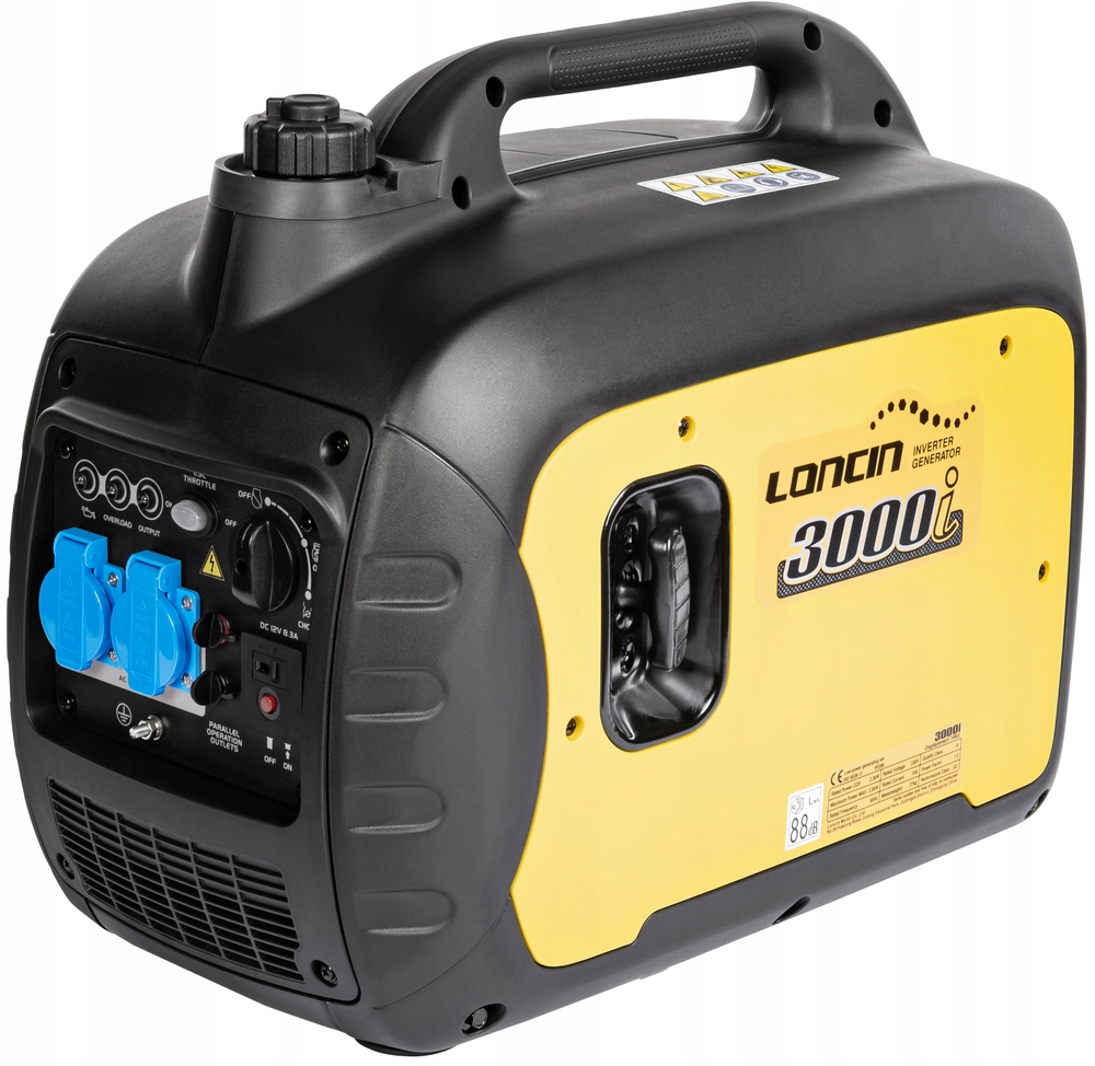 Agregat prądotwórczy inwertorowy cichy Loncin LC3000i 2,5kW przenośny