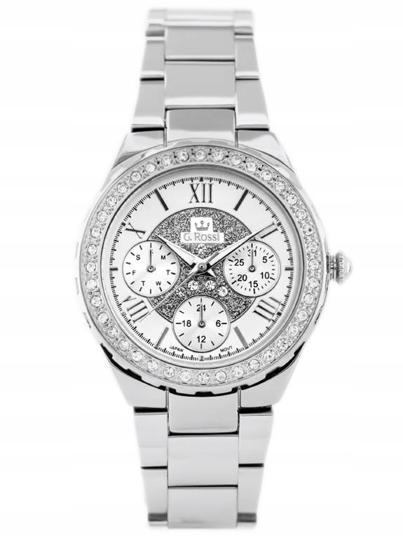 Hodinky G. Rossi – Alore stříbrné Box Gravírování