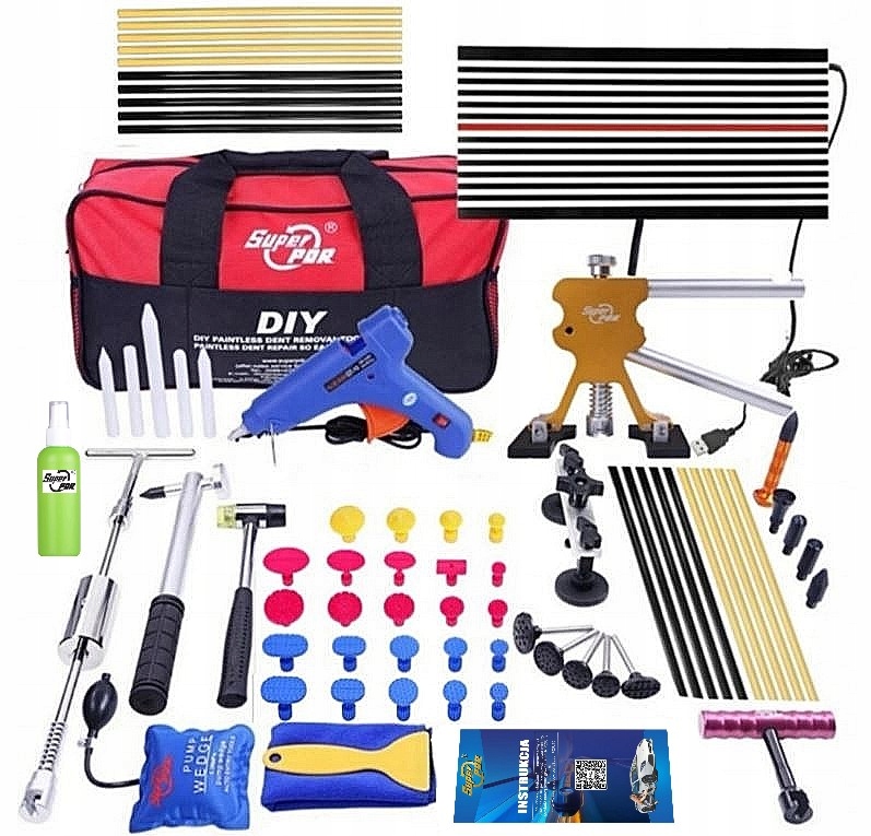 Sada Pdr pro odstraňování promáčklin jamek