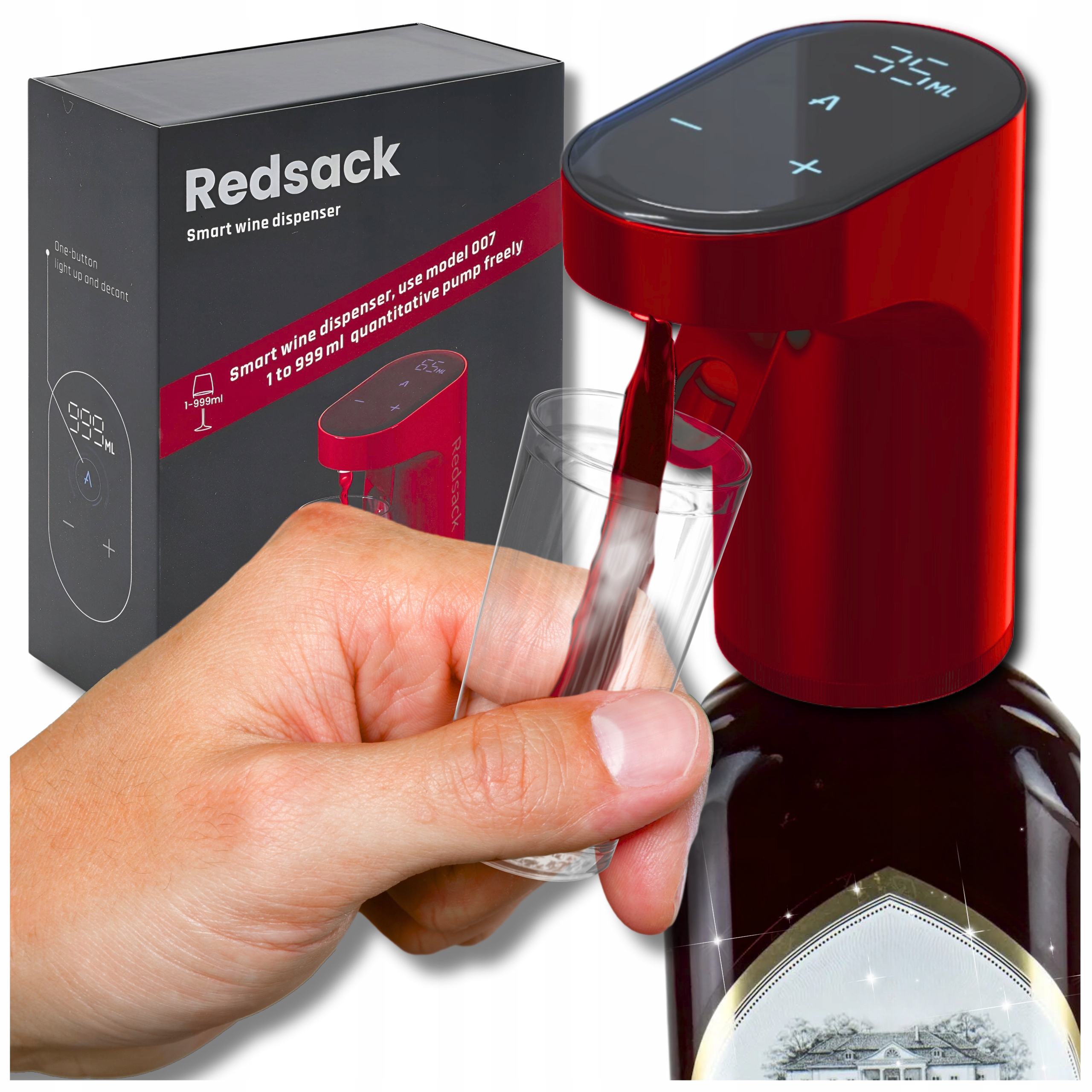 Elektrický Automatický Nalévač Alkoholové Vody Dárek Pro Tatínkova Chlapa