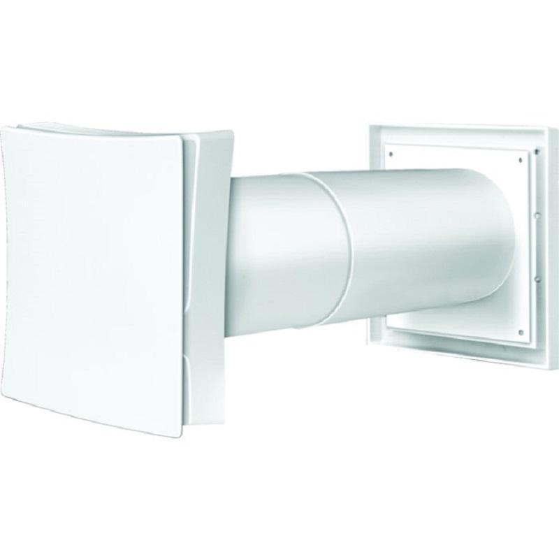 Ventilátor s vnitřní regulační mřížkou a čtvercovou mřížkou Ps 101WH