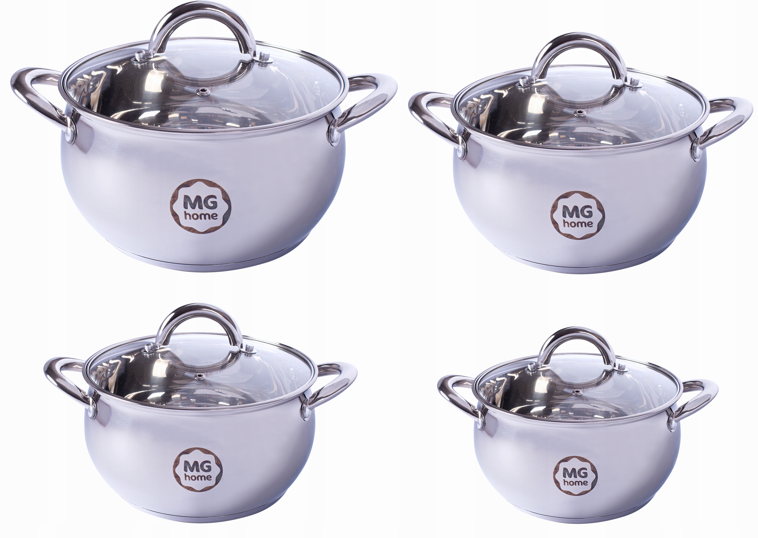 

Zestaw garnków Mg home Siciliano 8 el.