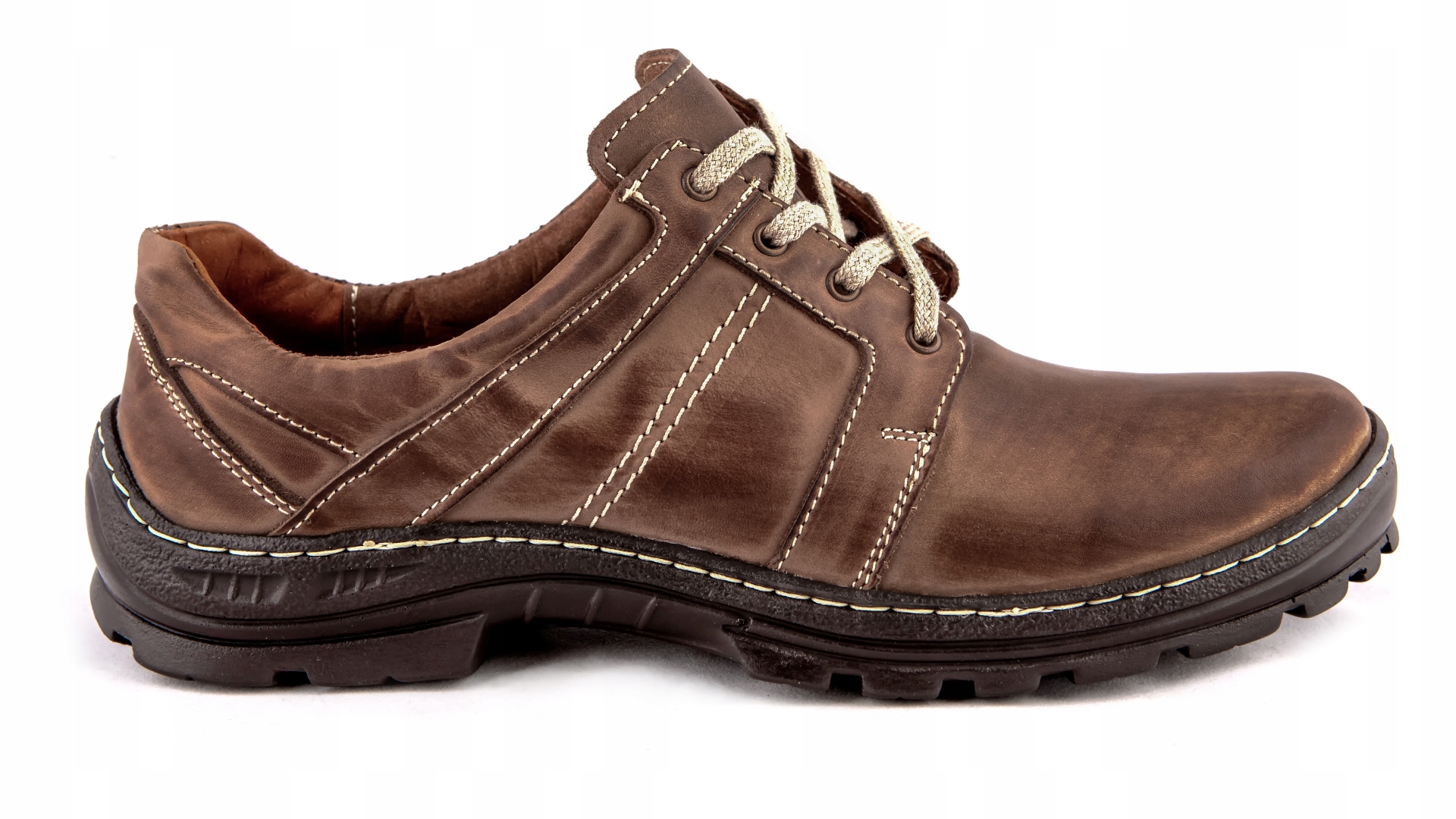 

Półbuty męskie Polskie buty skórzane szyte 43