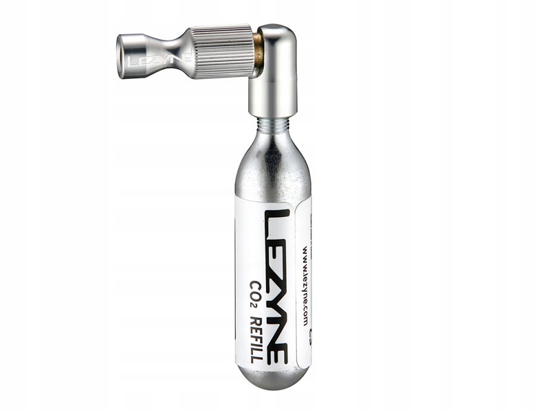 Pompka na naboje CO2 Lezyne Trigger Drive CO2 srebrna