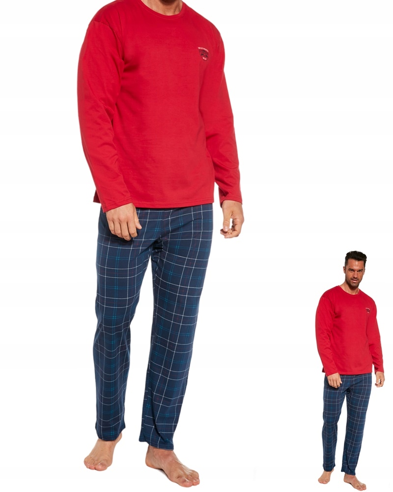 Pánské Pyžamo Cornette 124 Redwood S 44 Červené