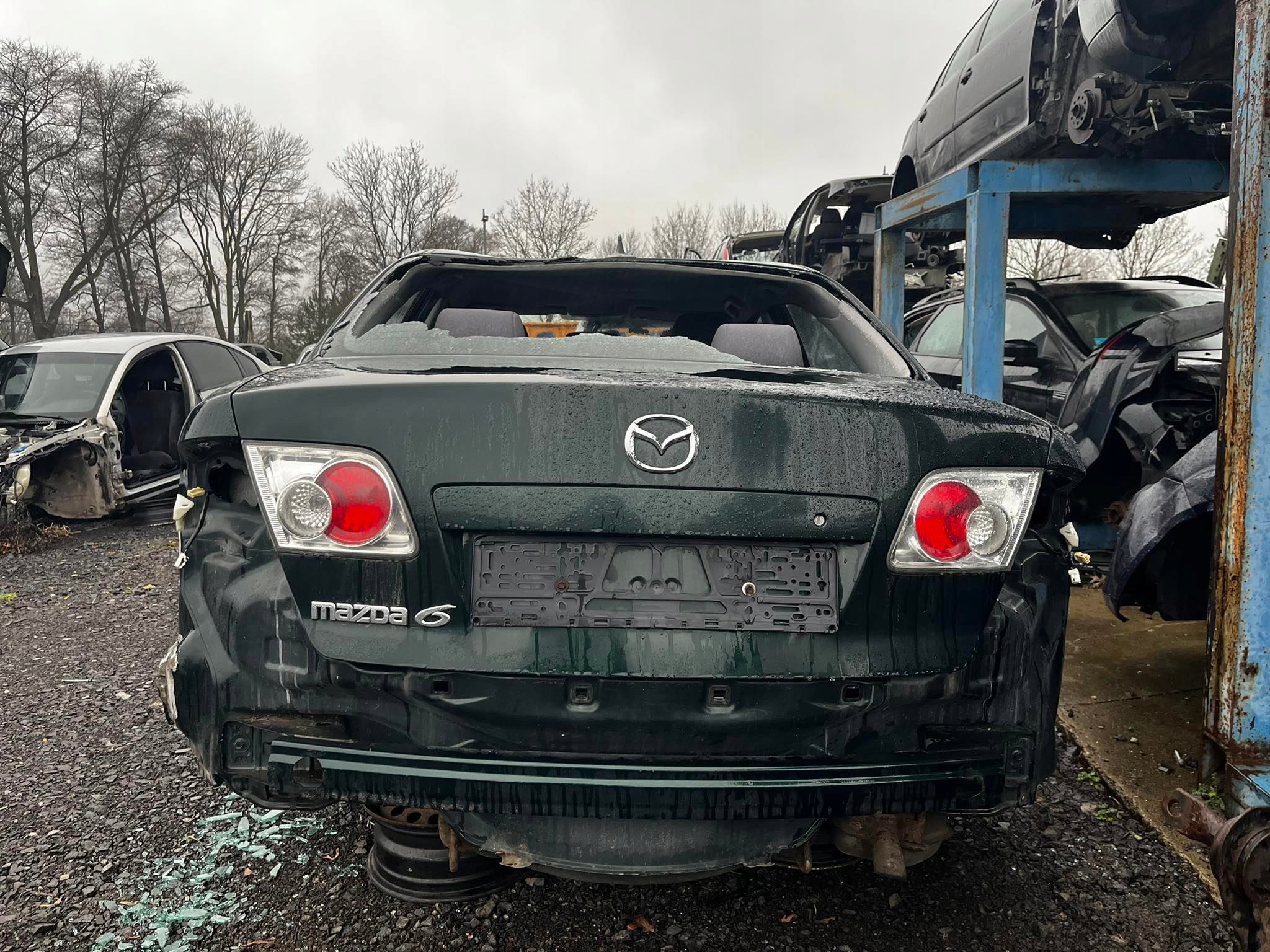 GH7 - MAZDA 6 GG БАМПЕР ЗАДНІЙ