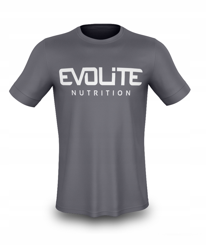 Evolite T-shirt Koszulka Gym Siłownia Grey