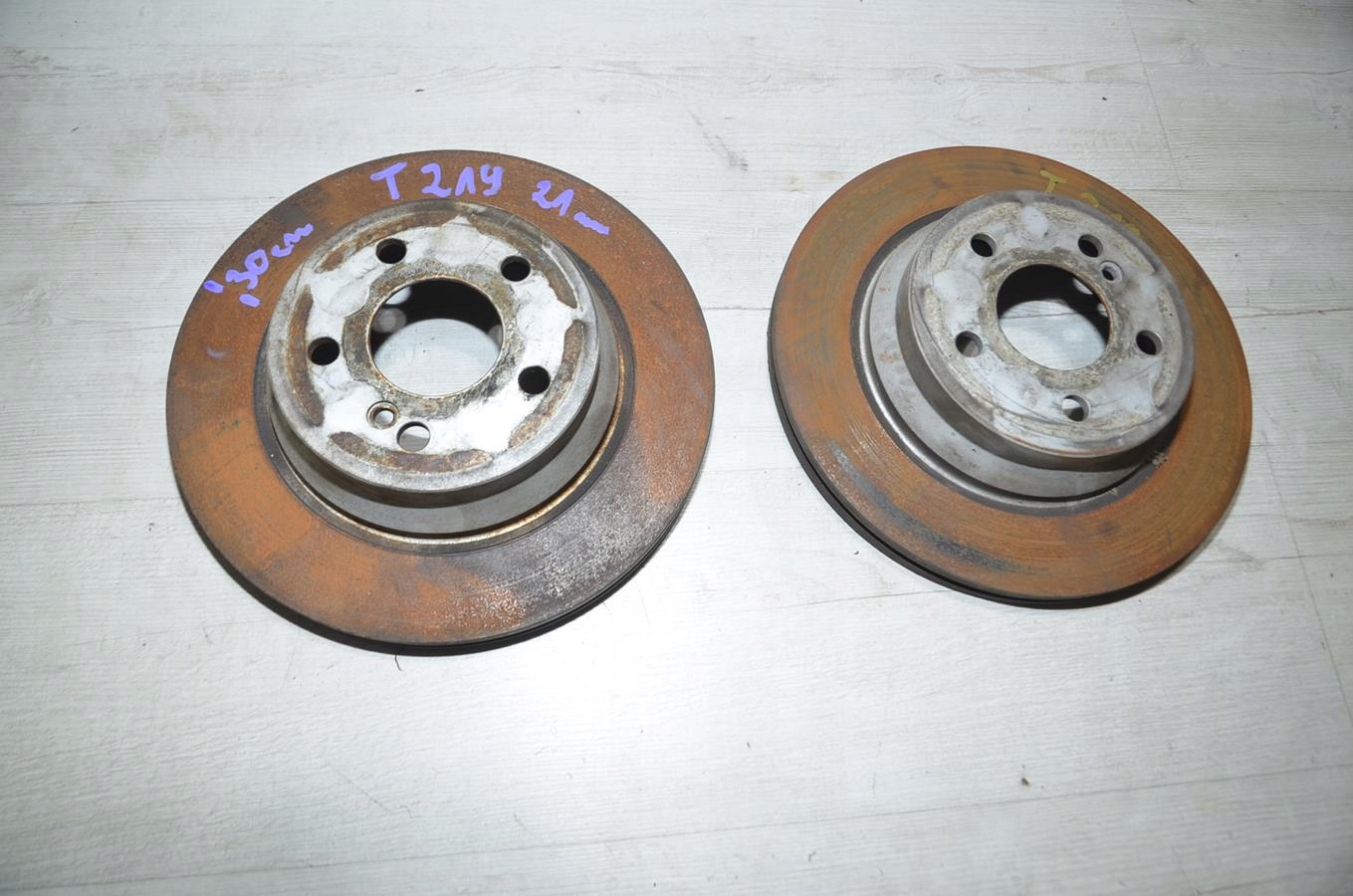discs rear part 300 mm 3.5 V6 Mercedes CLS w219