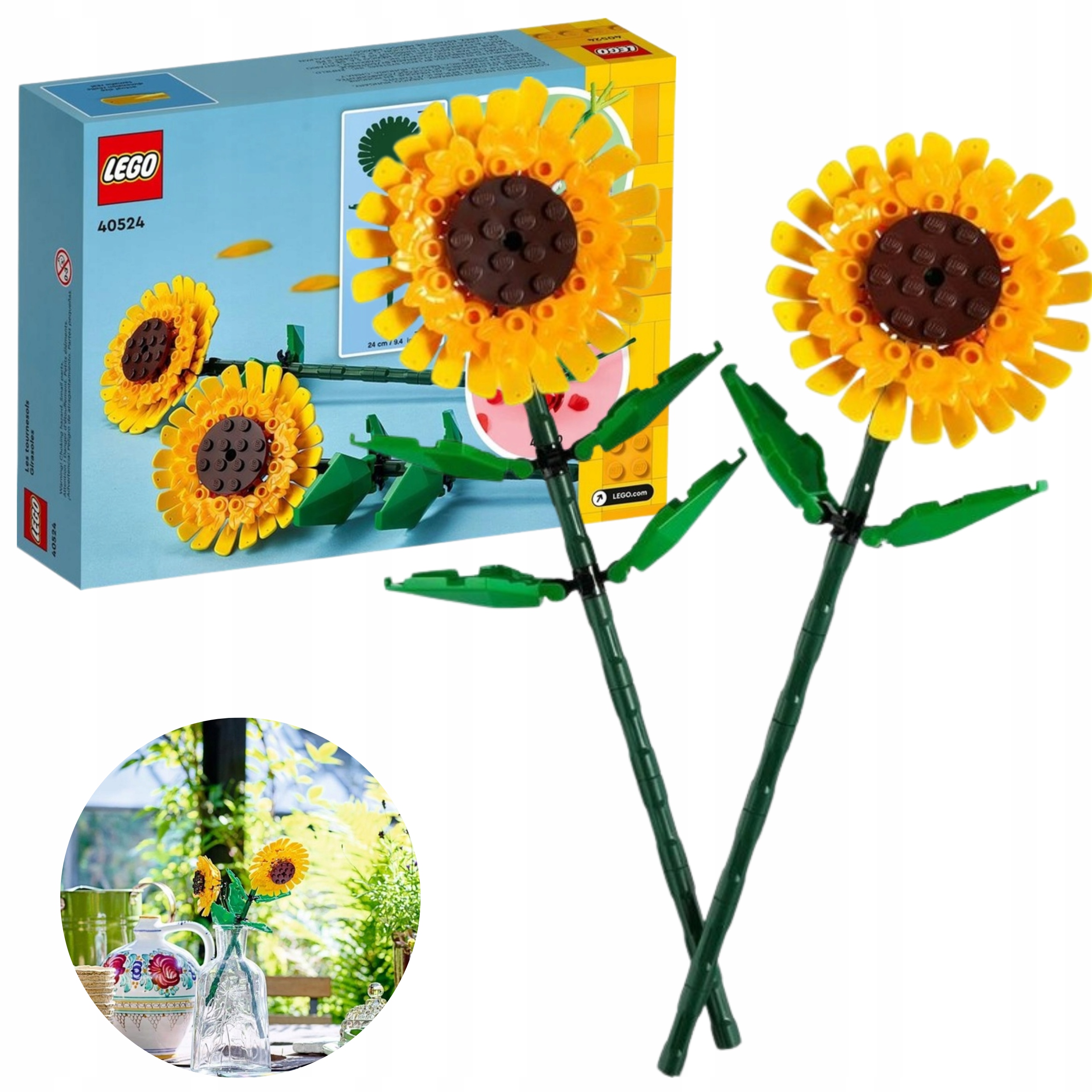 Lego Botanicals Dla Niej Dla Niego Premium Zestaw Duze Słoneczniki