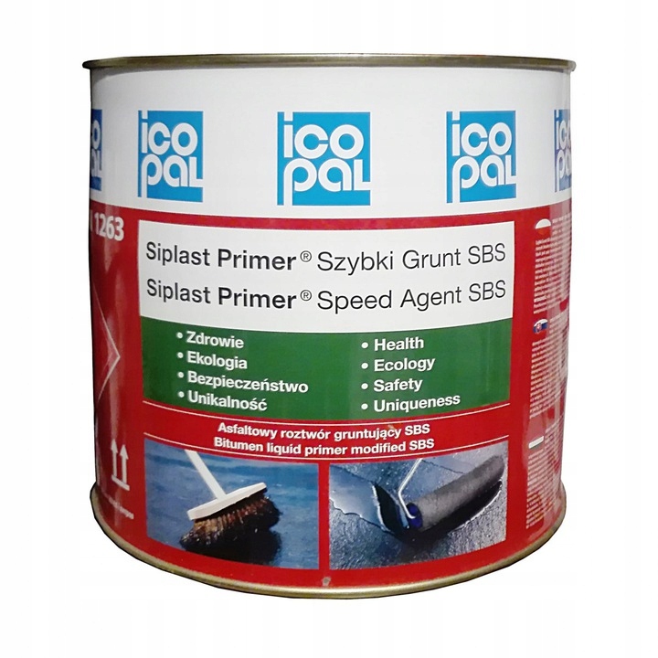

Icopal Siplast Primer Szybki Grunt Sbs 10L