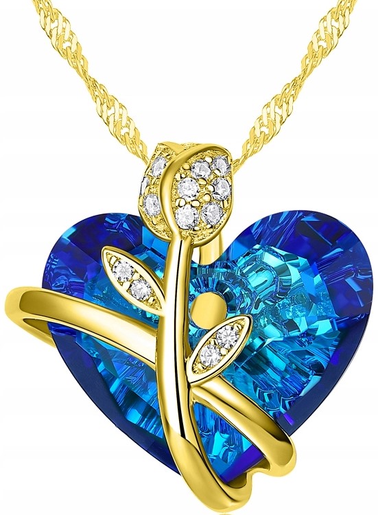 Stříbrný náhrdelník řetízek dámský přívěsek stříbro pozlacený, originální