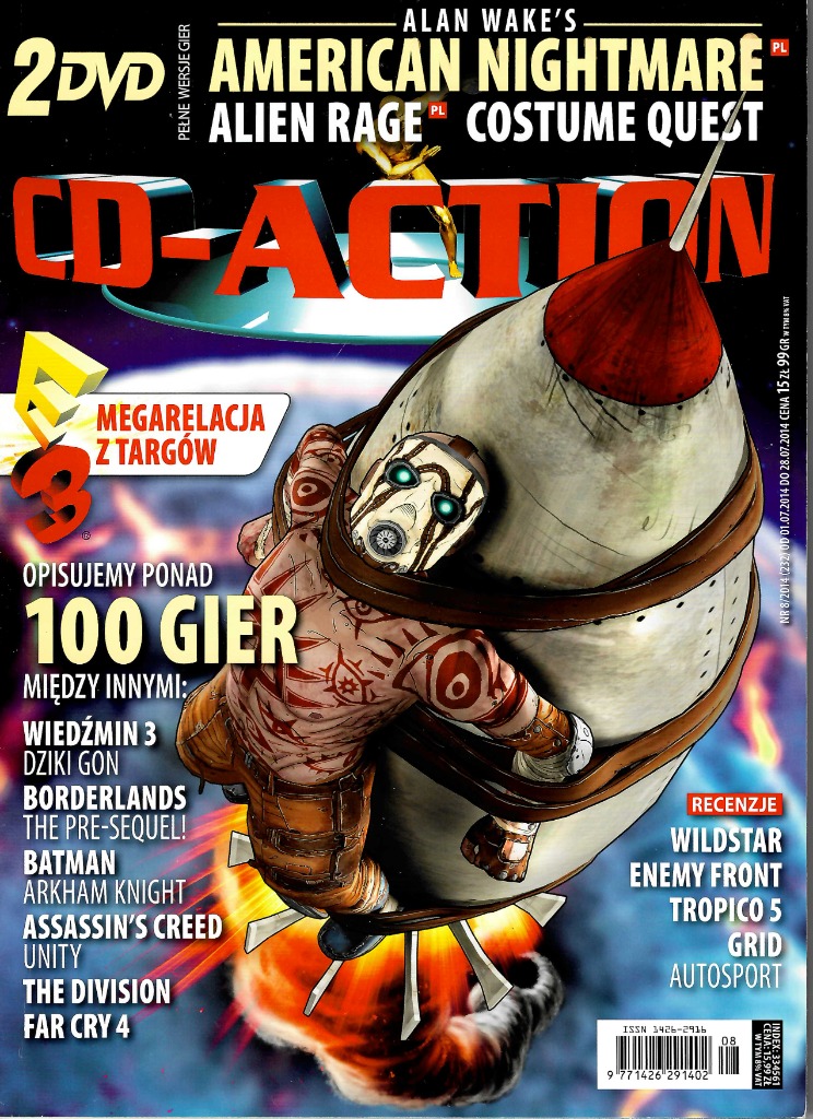 CD-Action numer 232 08/2014