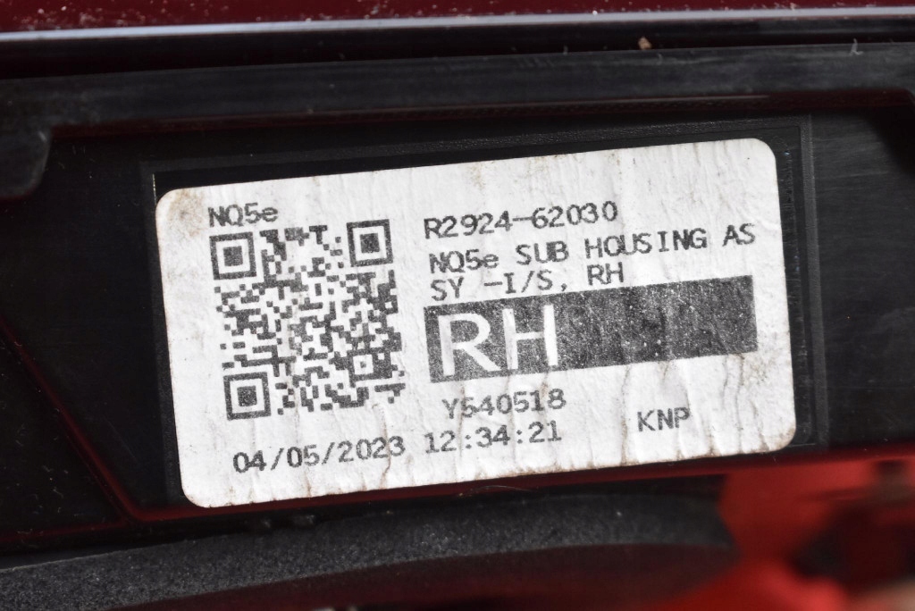light right rear part rear LED 92404R2000 KIA SPORTAGE 5 V 21-25